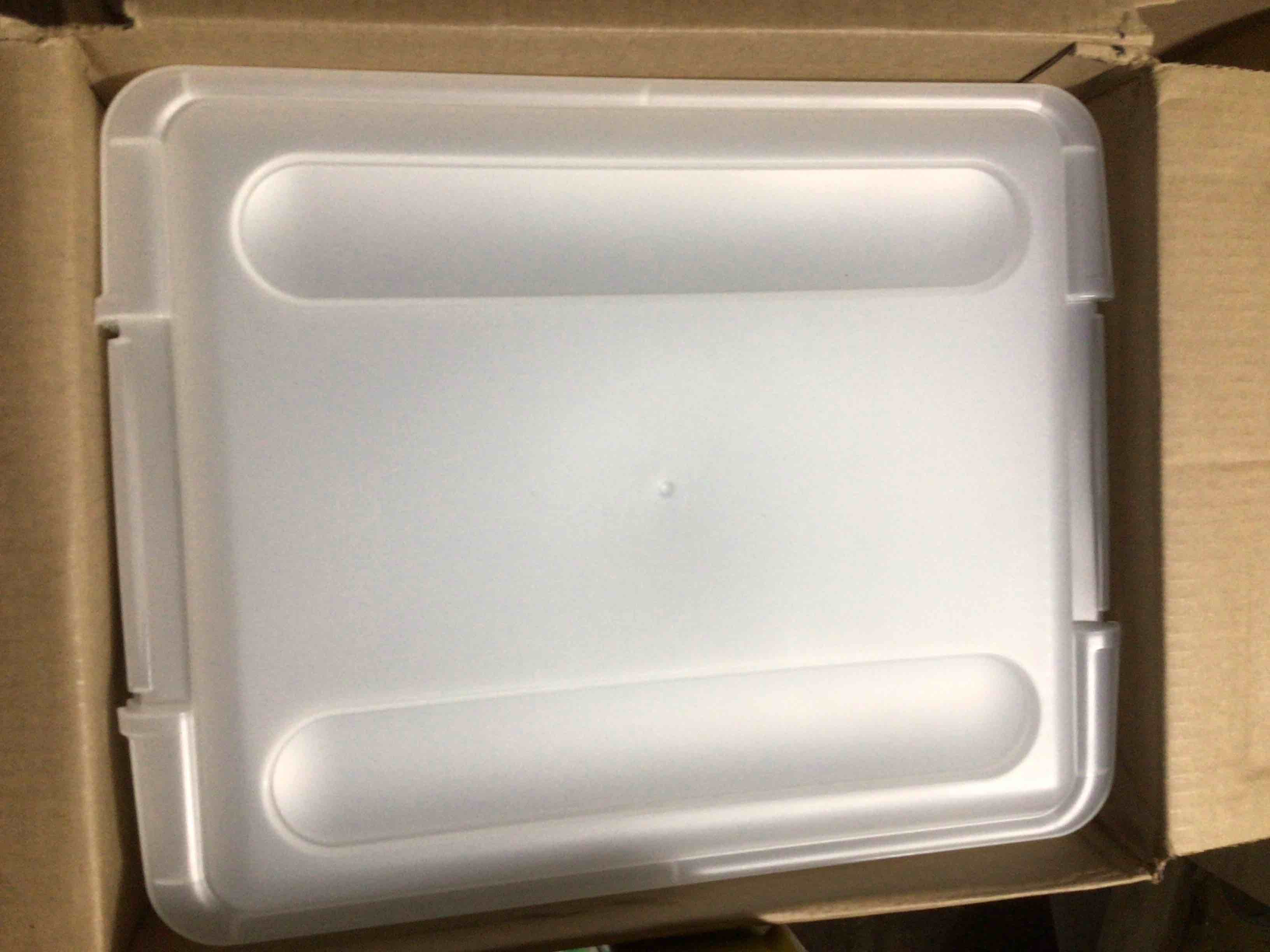 Condition photo showing New/Like New for clear/grey store and file 