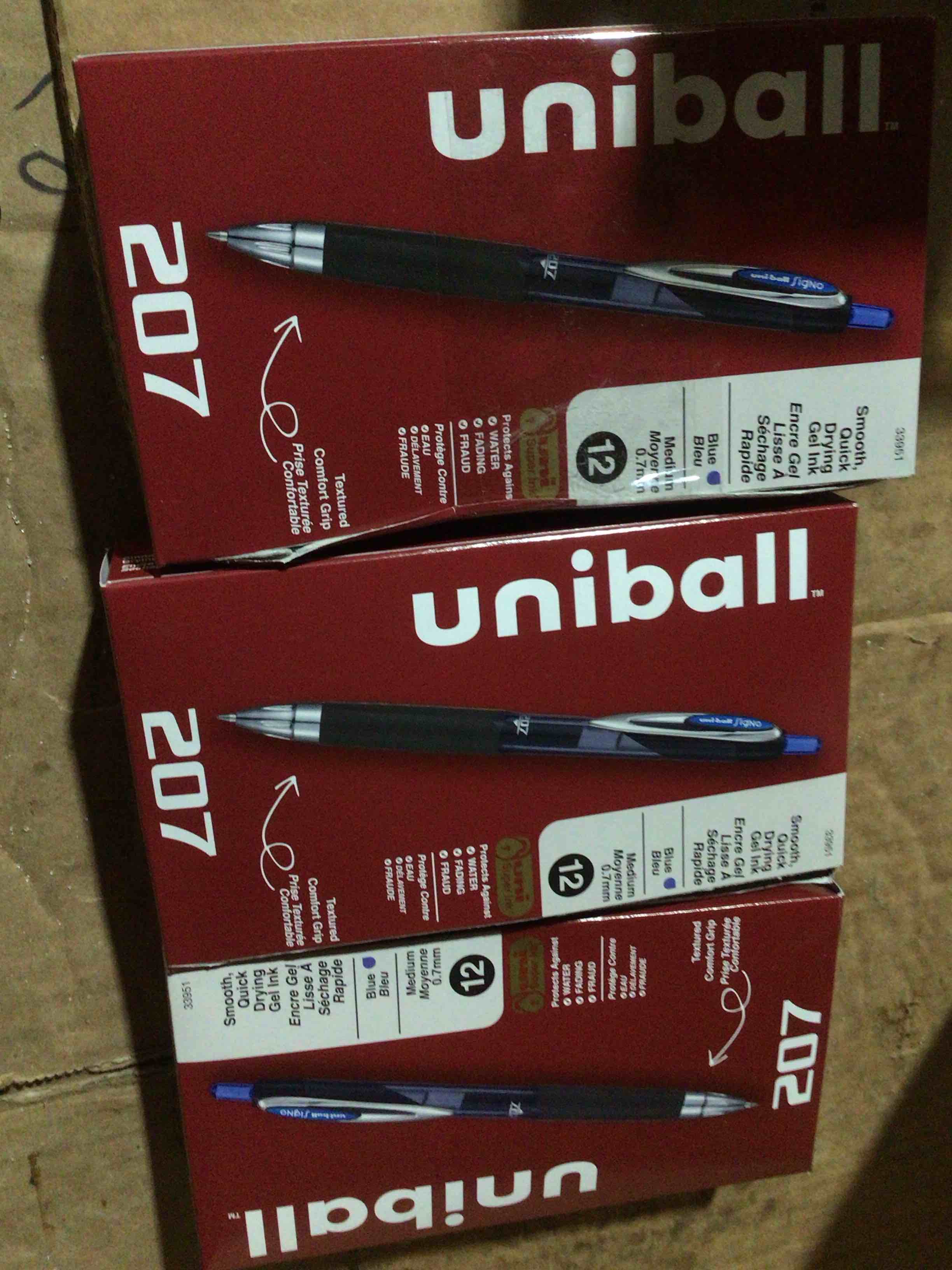 Condition photo showing New/Like New for uniball smooth quick drying gel ink, 207