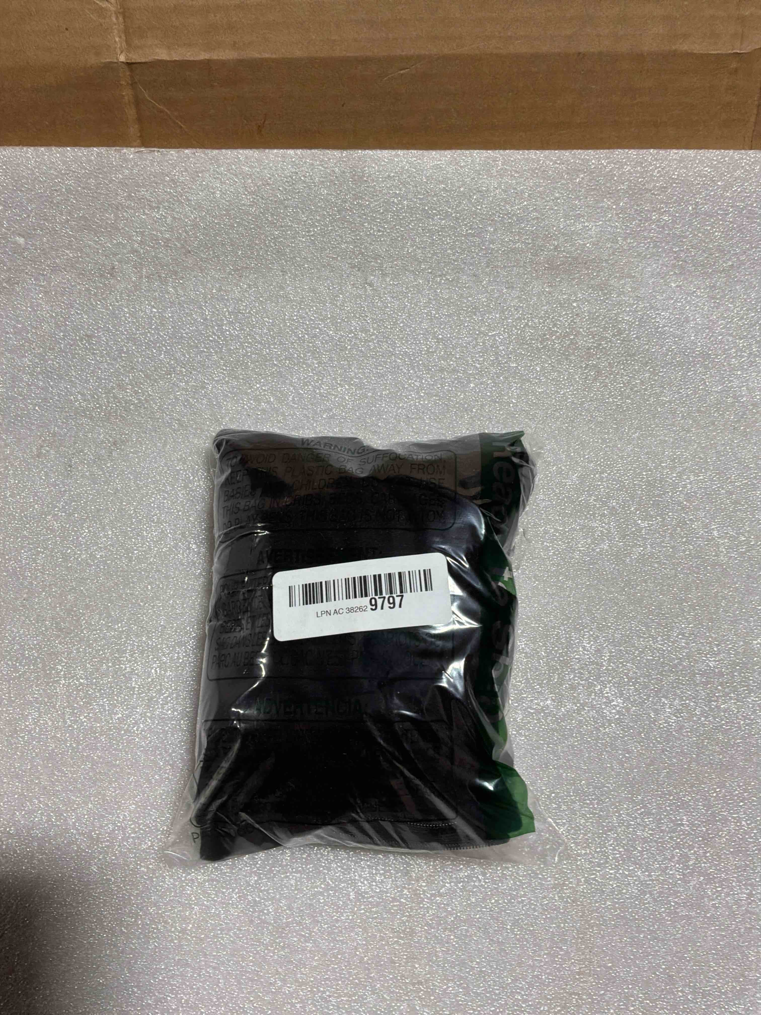 Condition photo showing New/Like New for Women's High Waist Faux Suede Side Split Bodycon Short Mini Skirt Large Black