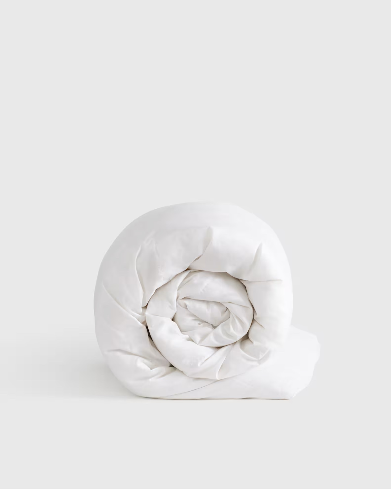 quince- lightweight premium down alternative duvet insert white, king/cal. king