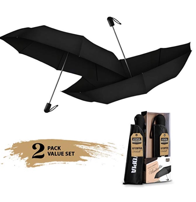 Condition photo showing Good Condition for Utopia travel compact windproof umbrella 2 pack