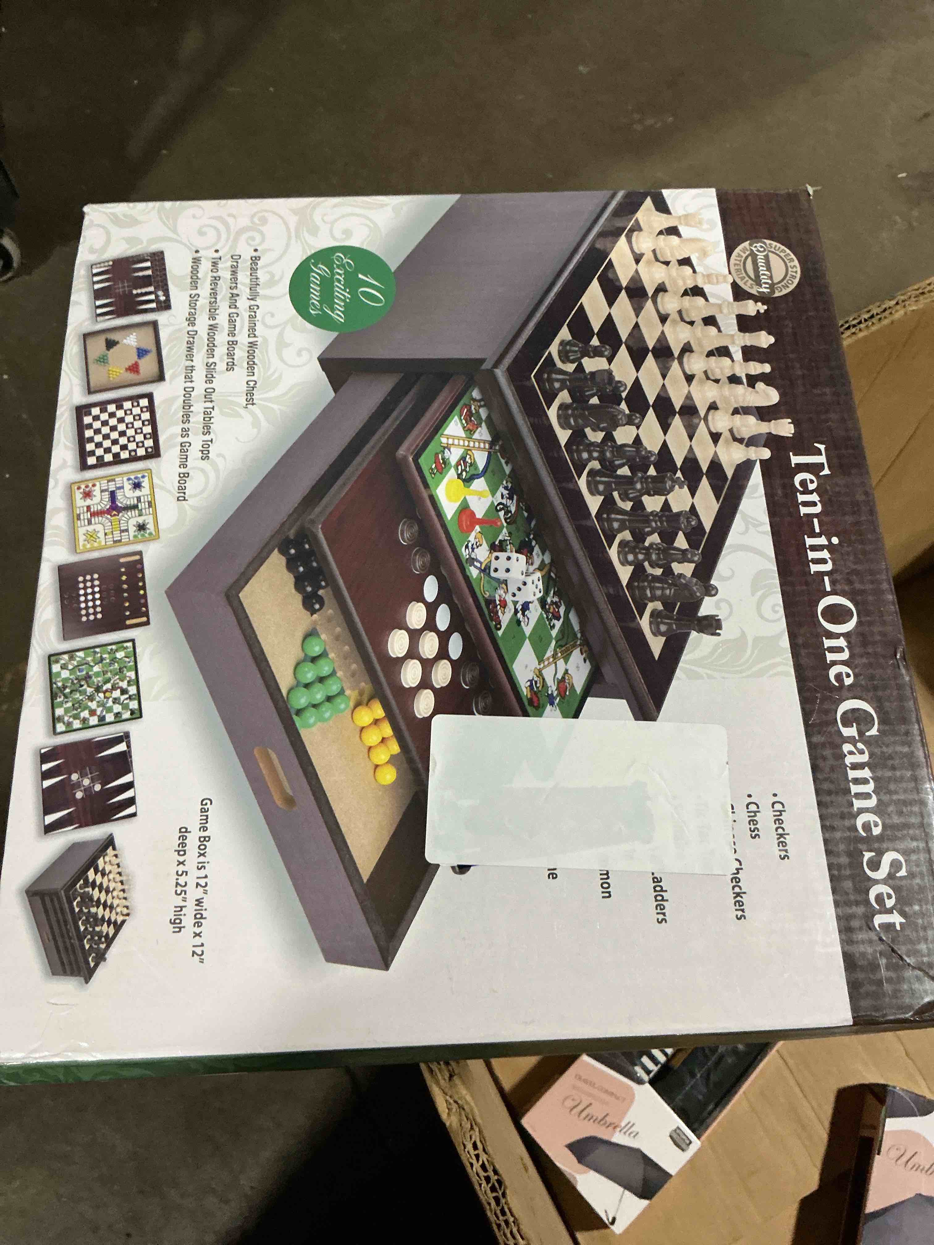 Condition photo showing Good Condition for Ten-in-one game set