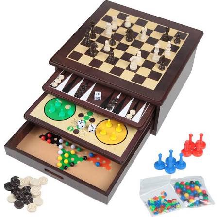 Ten-in-one game set