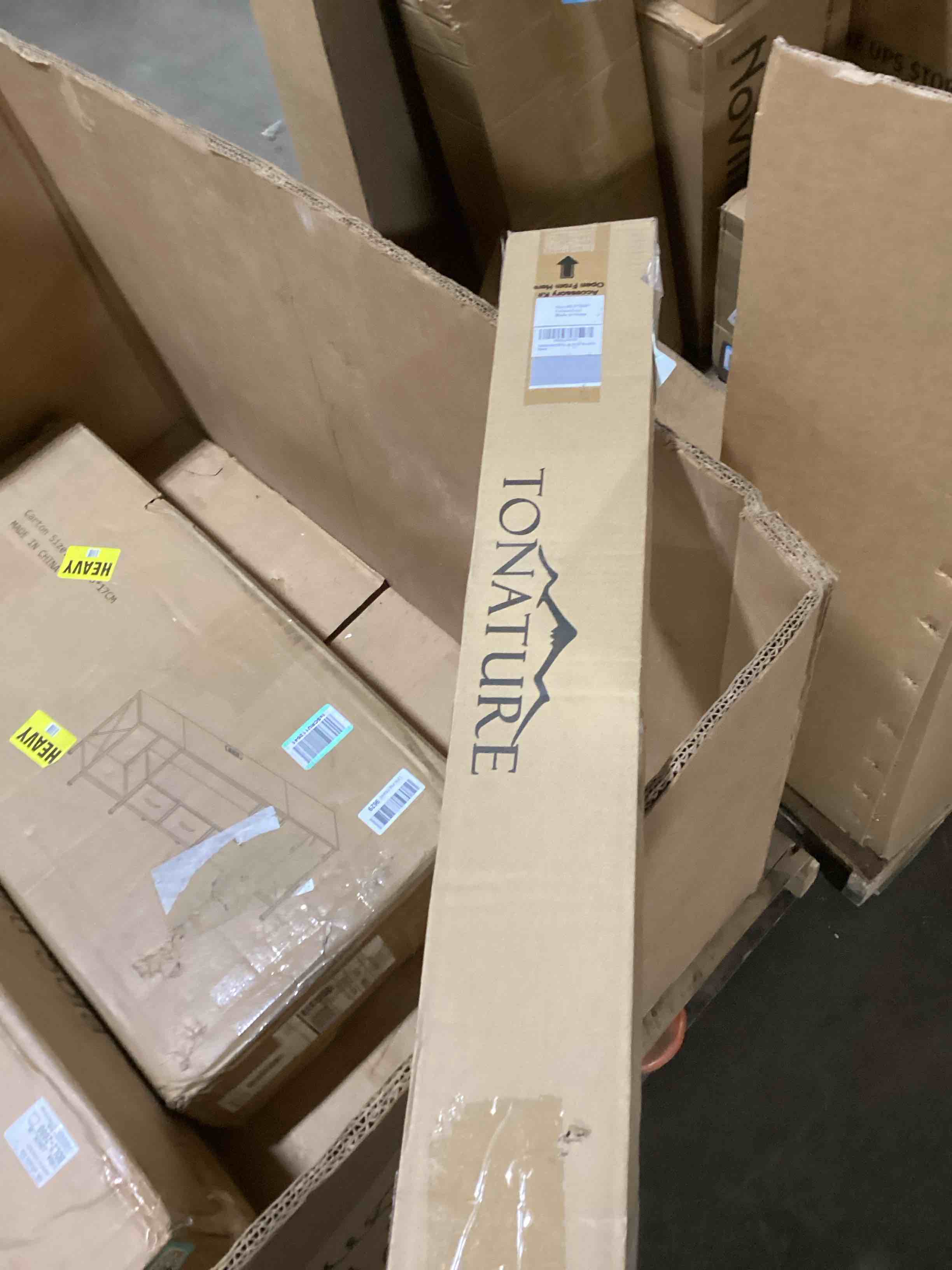 Tonature 30.5”X64” no drill Grey blinds