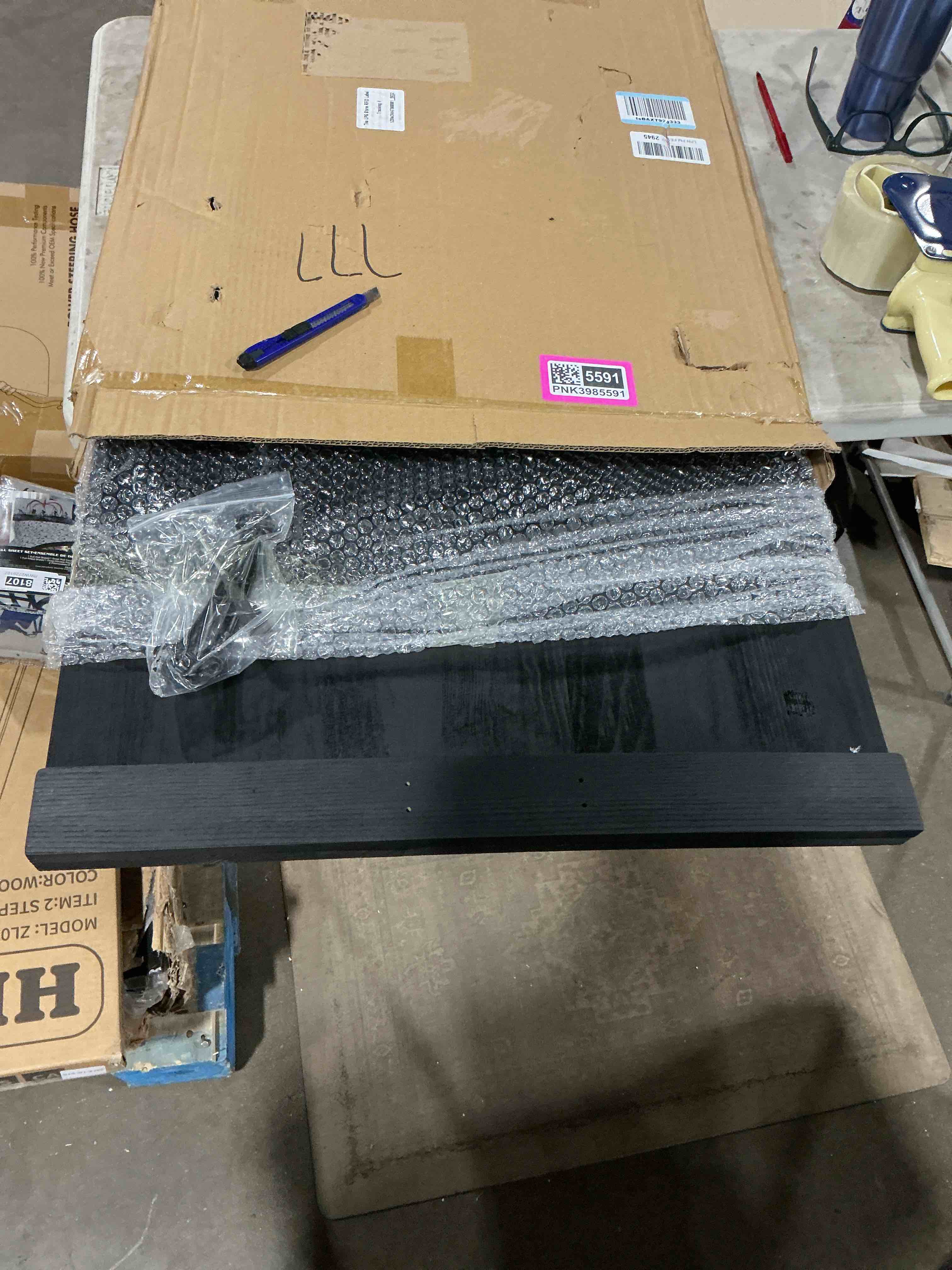 Noodle Board Stove Cover Wood Stove Top Cover Board 29.5x22\" for Electric Gas Stove Burner, Glass Range Stovetop Cover