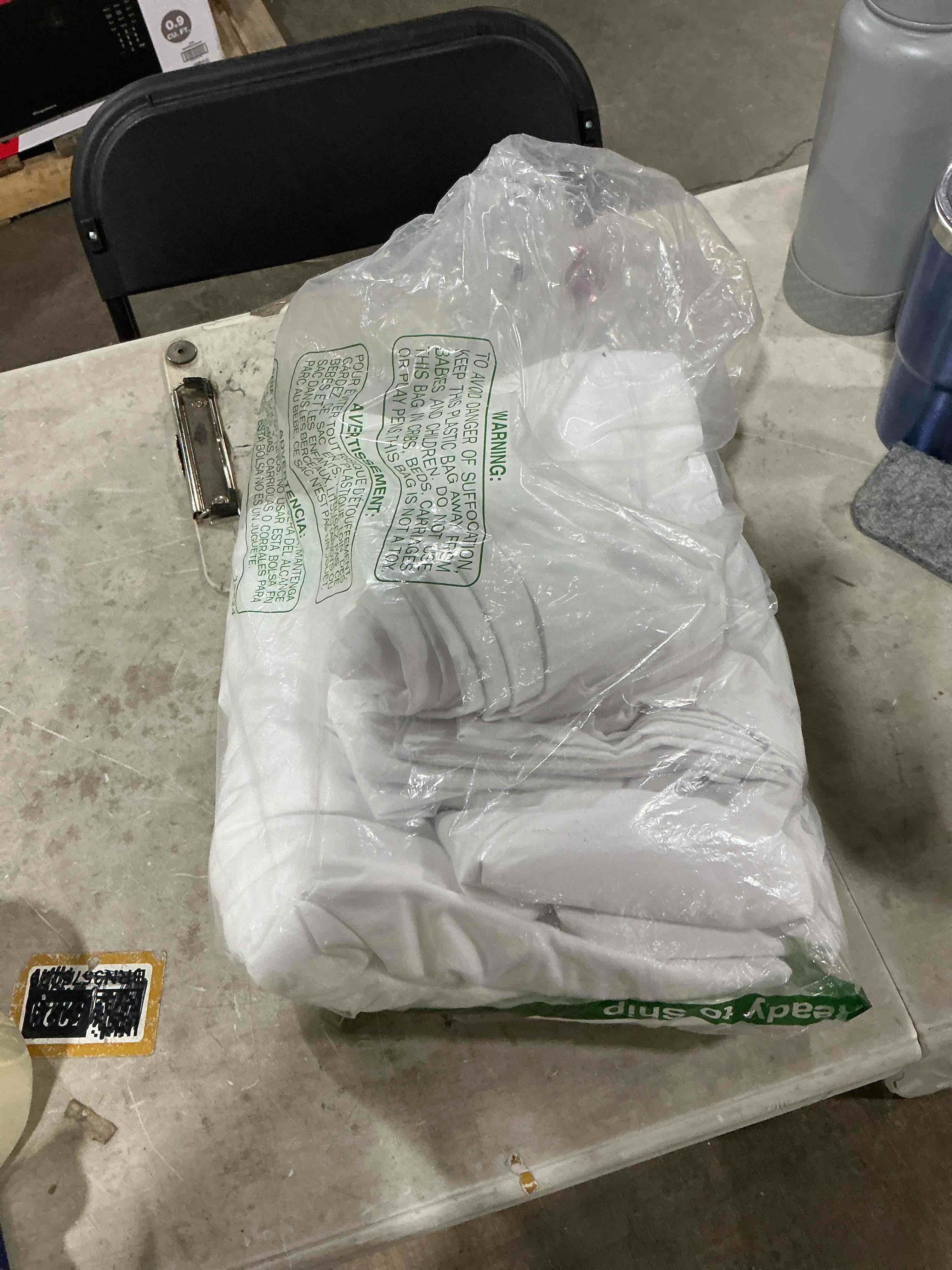 Unknown Size White Sheets