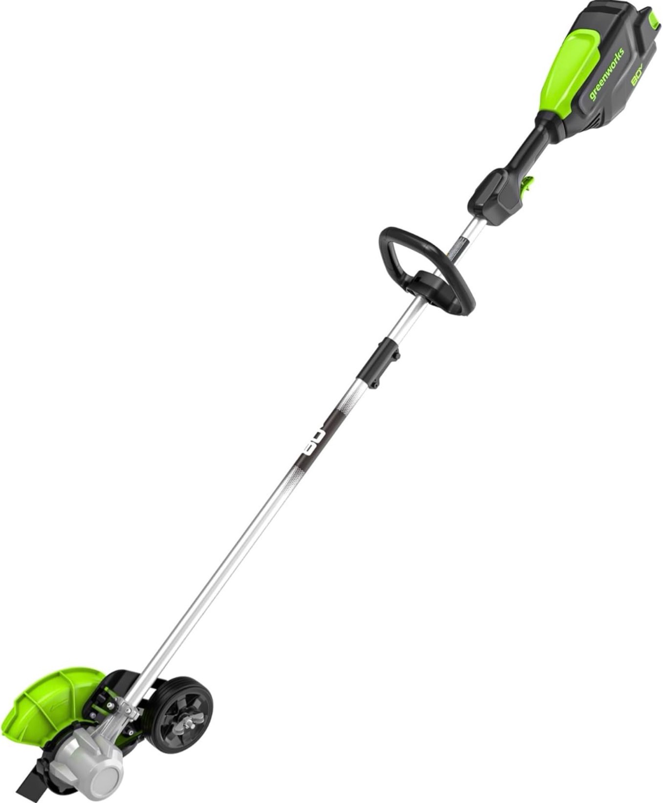 Condition photo showing Good Condition for Greenworks 80V All-Terrain Brushless Edger, 8\" Steel Blade, 2.25\" Pro Depth & Tool-Free Adjust, 27cc Gas Power Equivalent, Battery and Charger Not Included New 8\" Edger