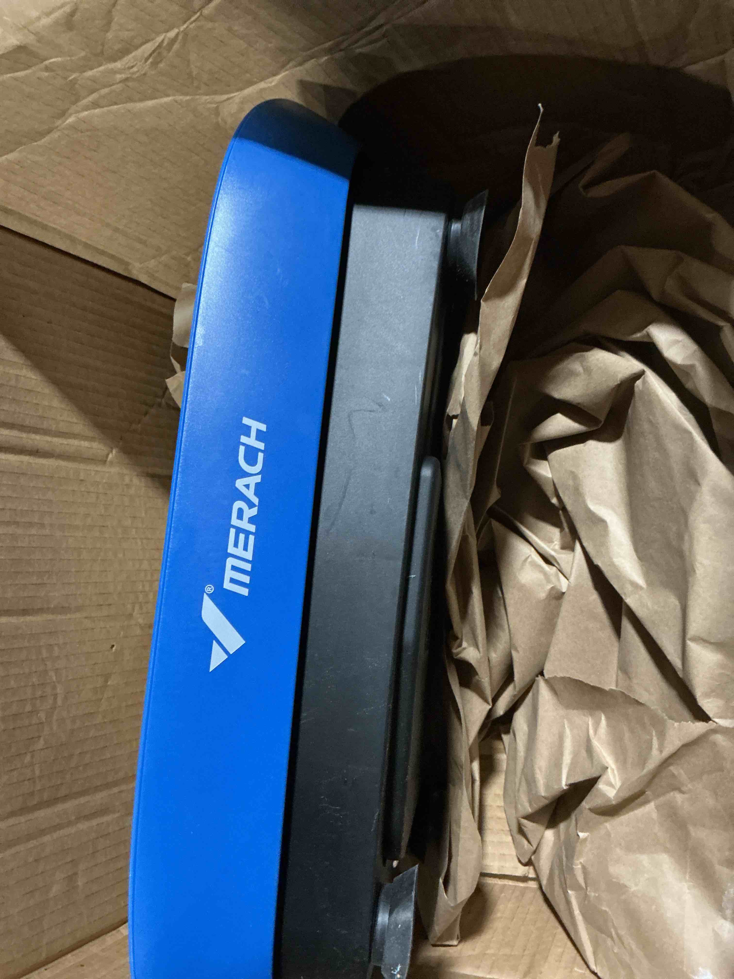 Condition photo showing As Is for MERACH Vibration Plate Exercise Machine, Vibrating Platform for Lymphatic Drainage Weight Loss Muscle Activation