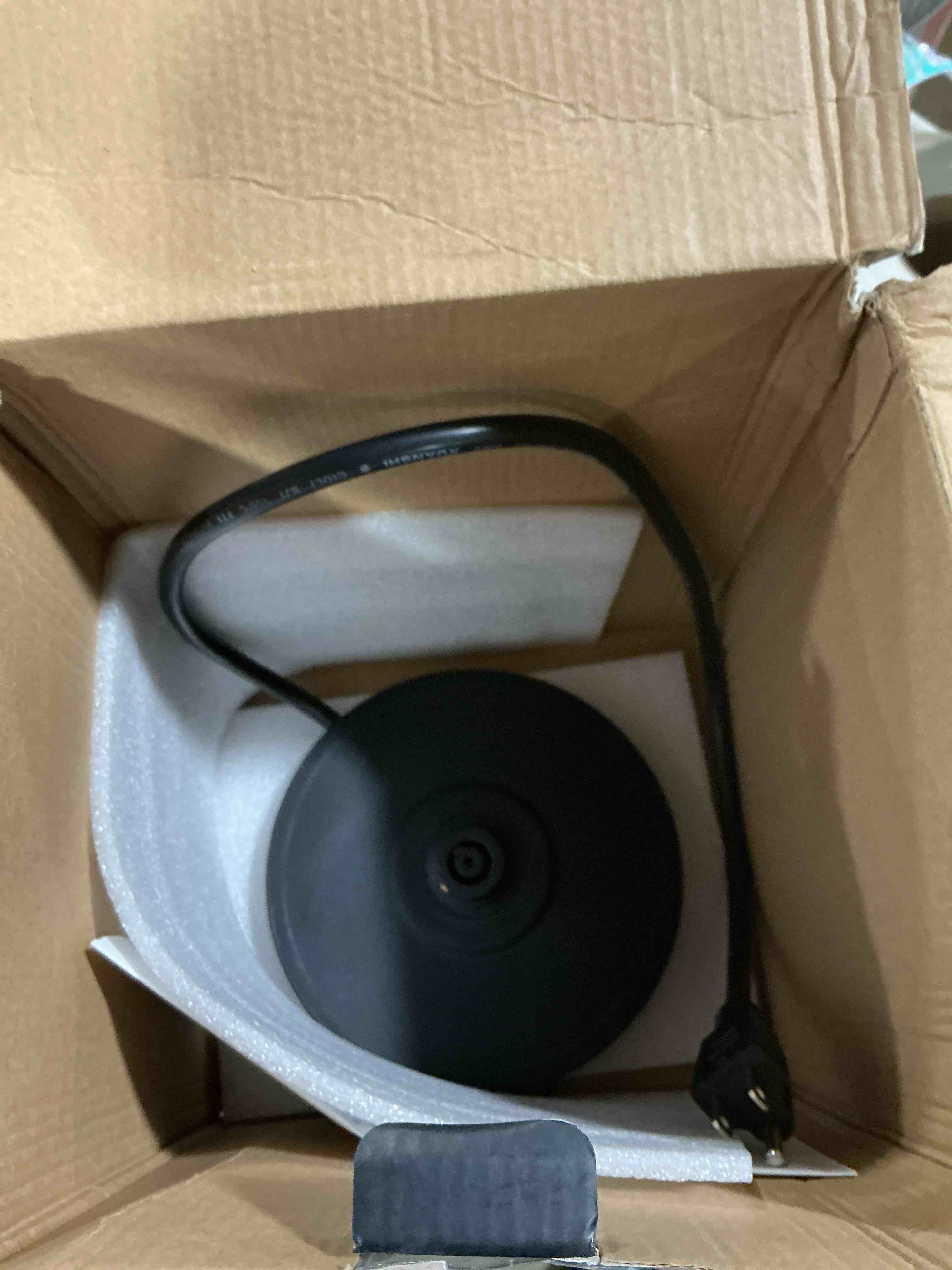 Condition photo showing As Is for Mueller Rapid Boil Electric Kettle 1.8L – Borosilicate Glass & Stainless Steel – BPA-Free Tea Kettle, LED Light, Auto Shut-Off, Boil Dry Protection Water Heater – Fast Heating, Kitchen Appliances