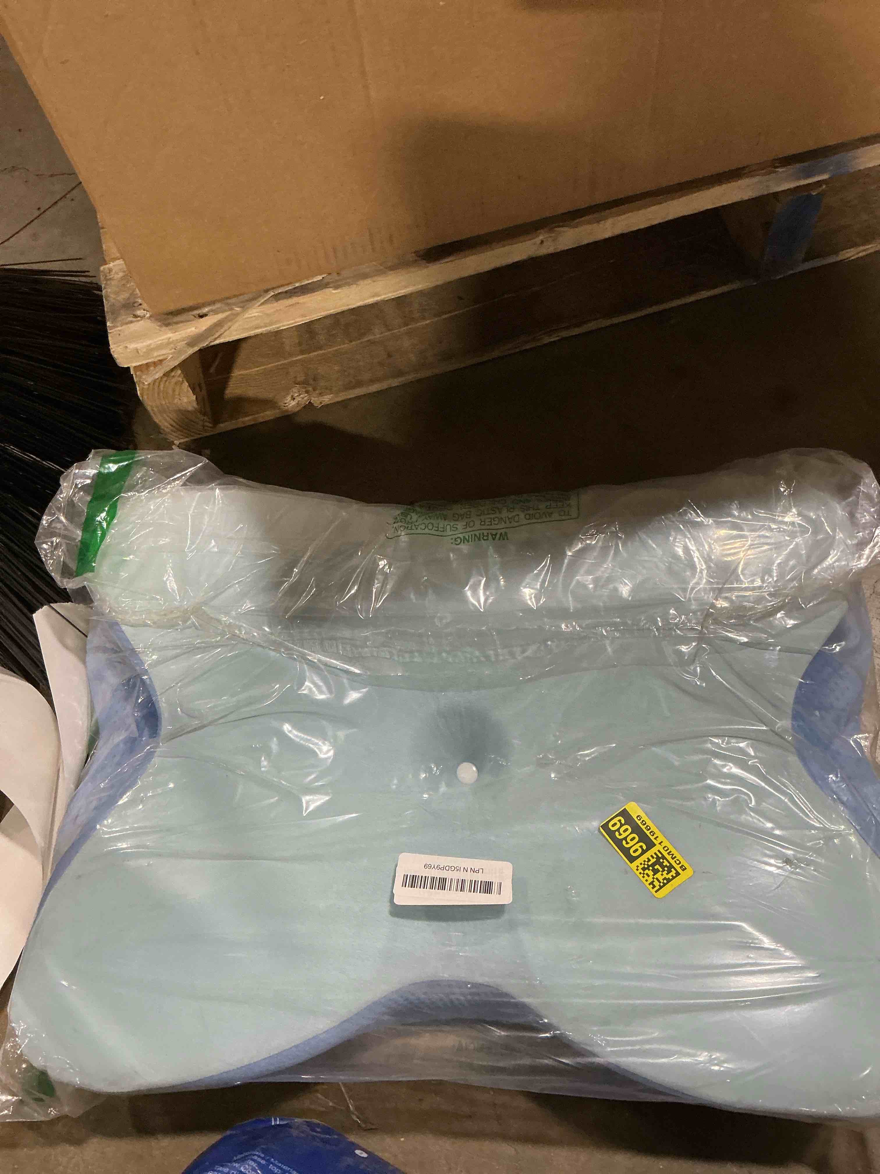 Derila Ergo Cervical Neck Pillow for Sleeping Pillow Contour Memory Foam Pillows for Back, Side Sleeper Pillows 21.25 x 14.17 x 4.72 inches