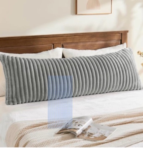 Condition photo showing Good Condition for BEDELITE Fleece Throw Blanket for Couch - 300GSM Soft & Warm Fluffy Grey Blanket, Decorative and Giftable Striped Blankets for Women, Men, 50"x60" Grey Throw(50"x60")