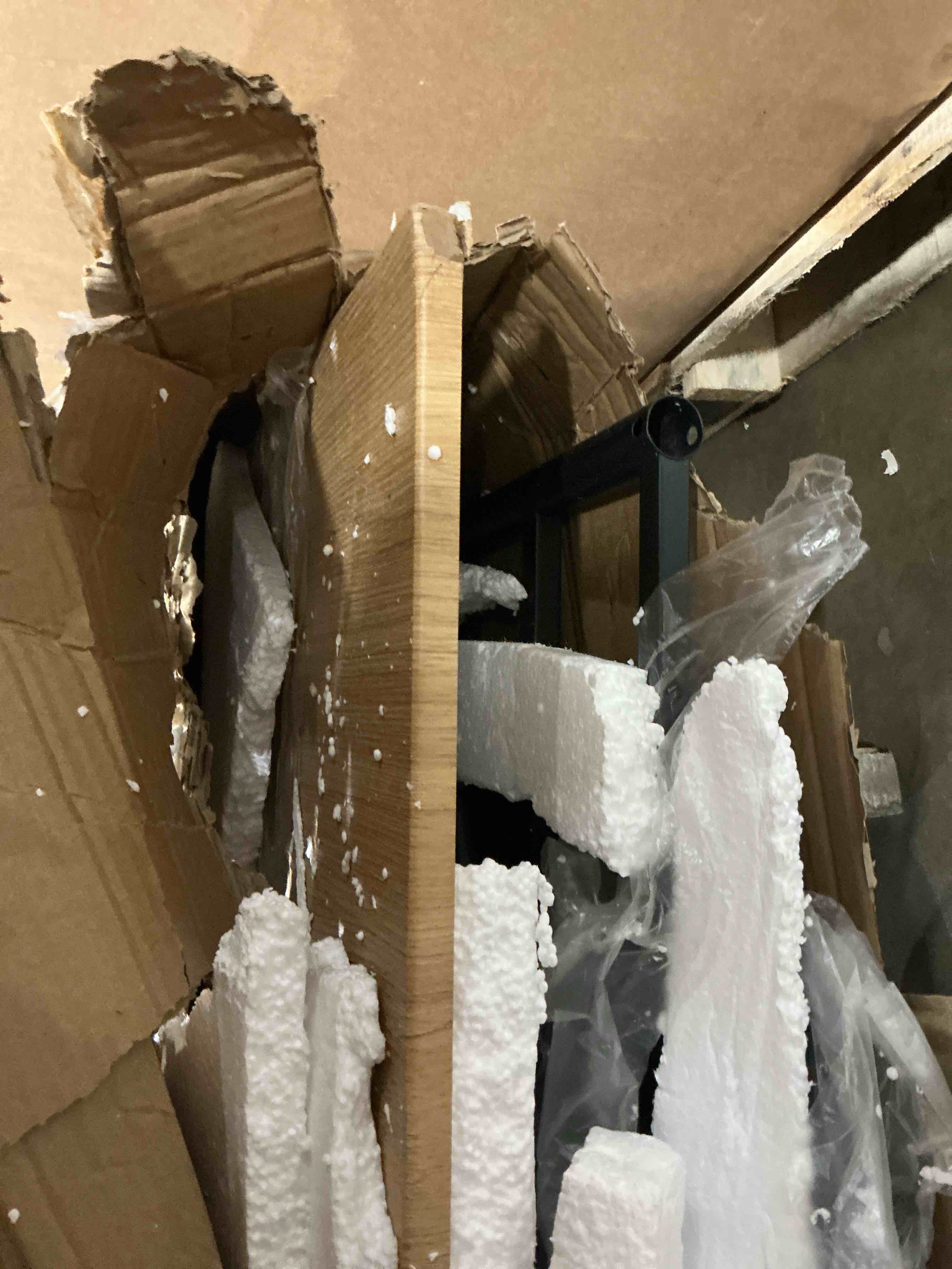 VECELO 5-Piece Kitchen Dining Table Set, Wood Tabletop & Heavy-Duty Metel Frame, Rectangle Dinette w