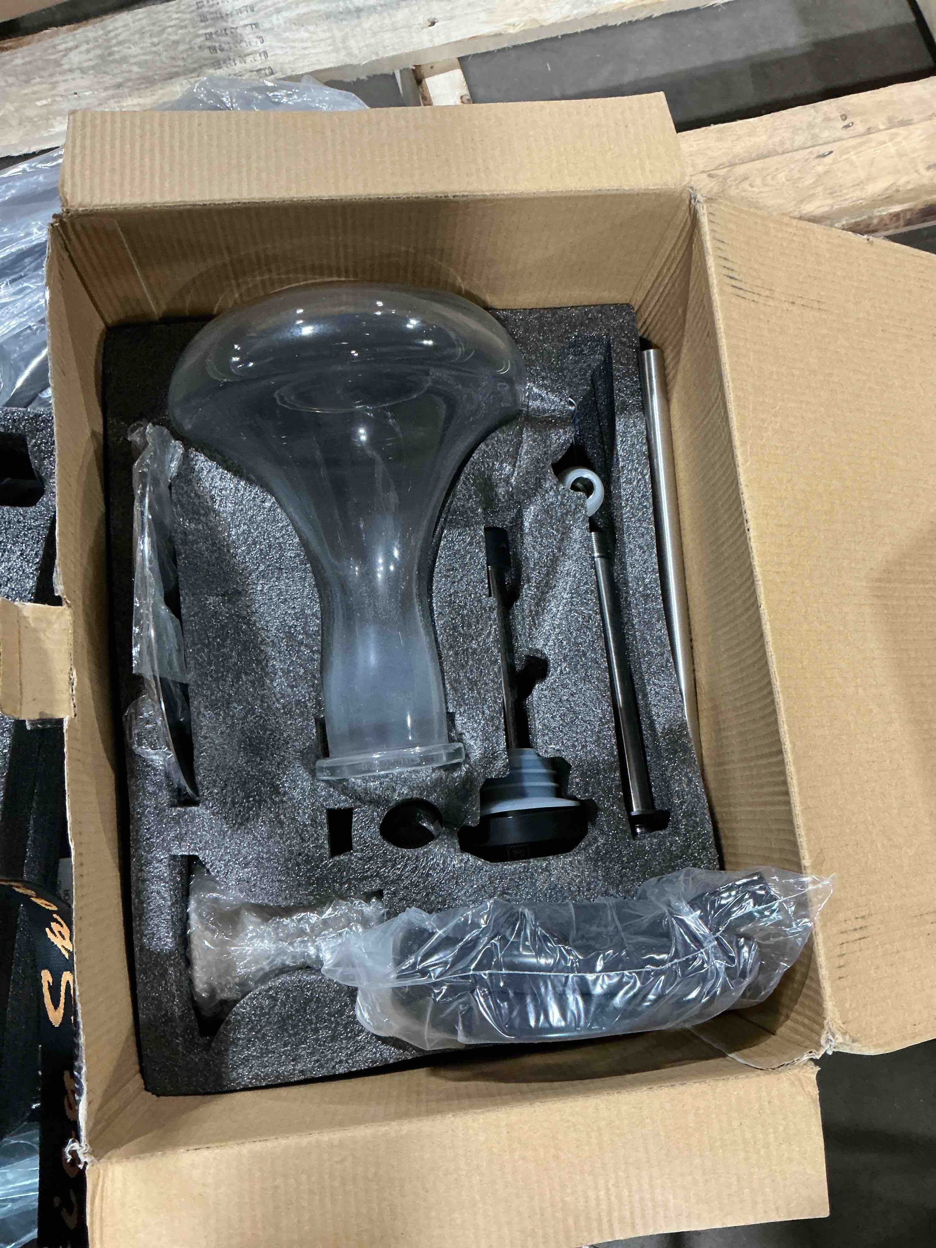 hookah set premium modern glass hookah silicone bowl hookah hose with detachable aluminum handle charcoal tongs charcoal holder stainless steel down stem with diffuser for better smoking clear