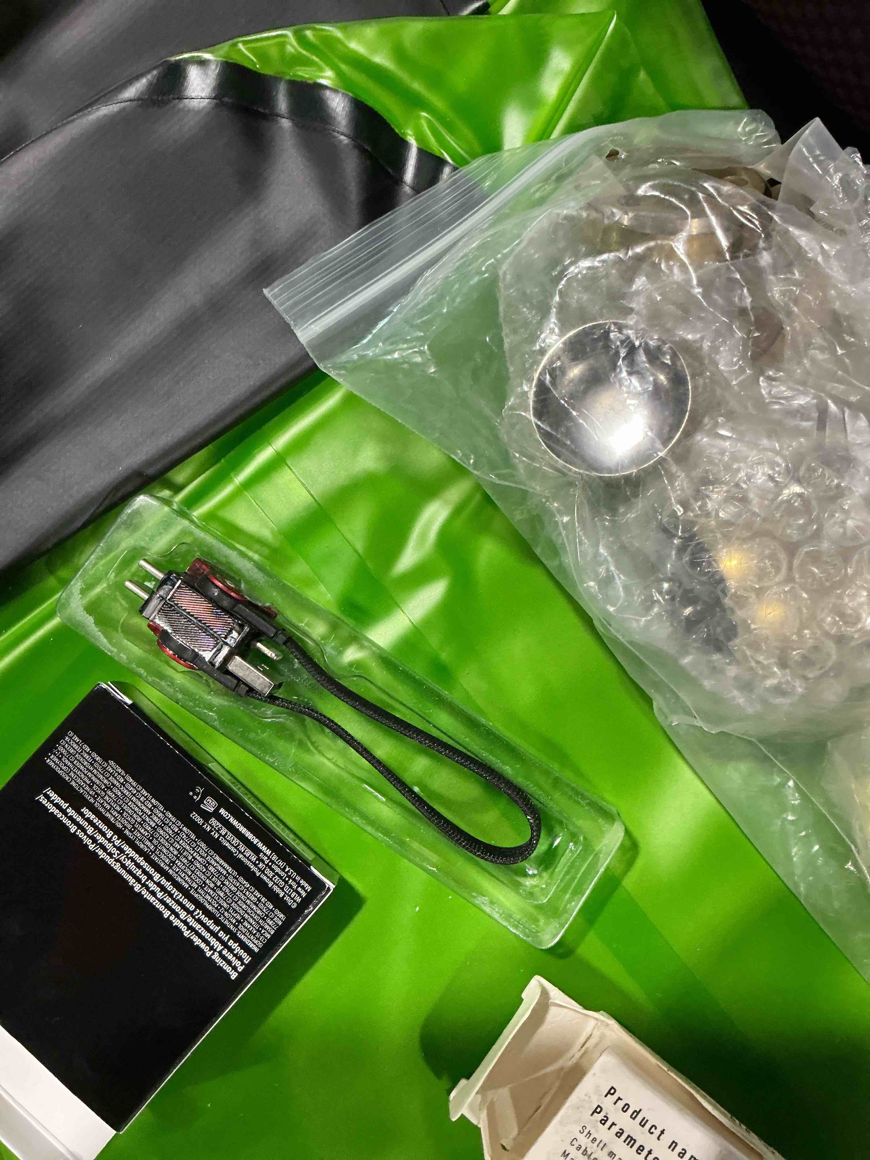 Condition photo showing As Is for magnetic 4 in 1 multi charging cable 0.6ft short travel portable keychain cord,60w usb a/usb c to usb c/lightning fast charging for iphone 17/16/15/14/ipad/macbook/samsung/switch red 20cm