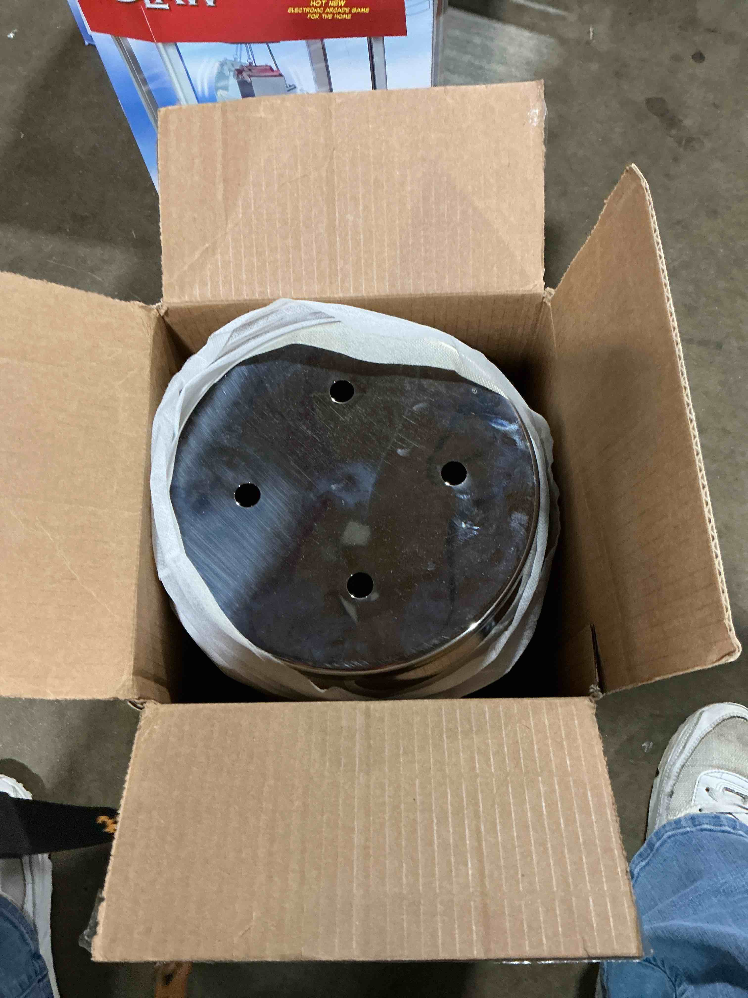 Condition photo showing As Is for (incomplete)big berkey gravity-fed stainless steel countertop water filter system 2.25 gallon with 2 authentic black berkey elements bb9-2 filters