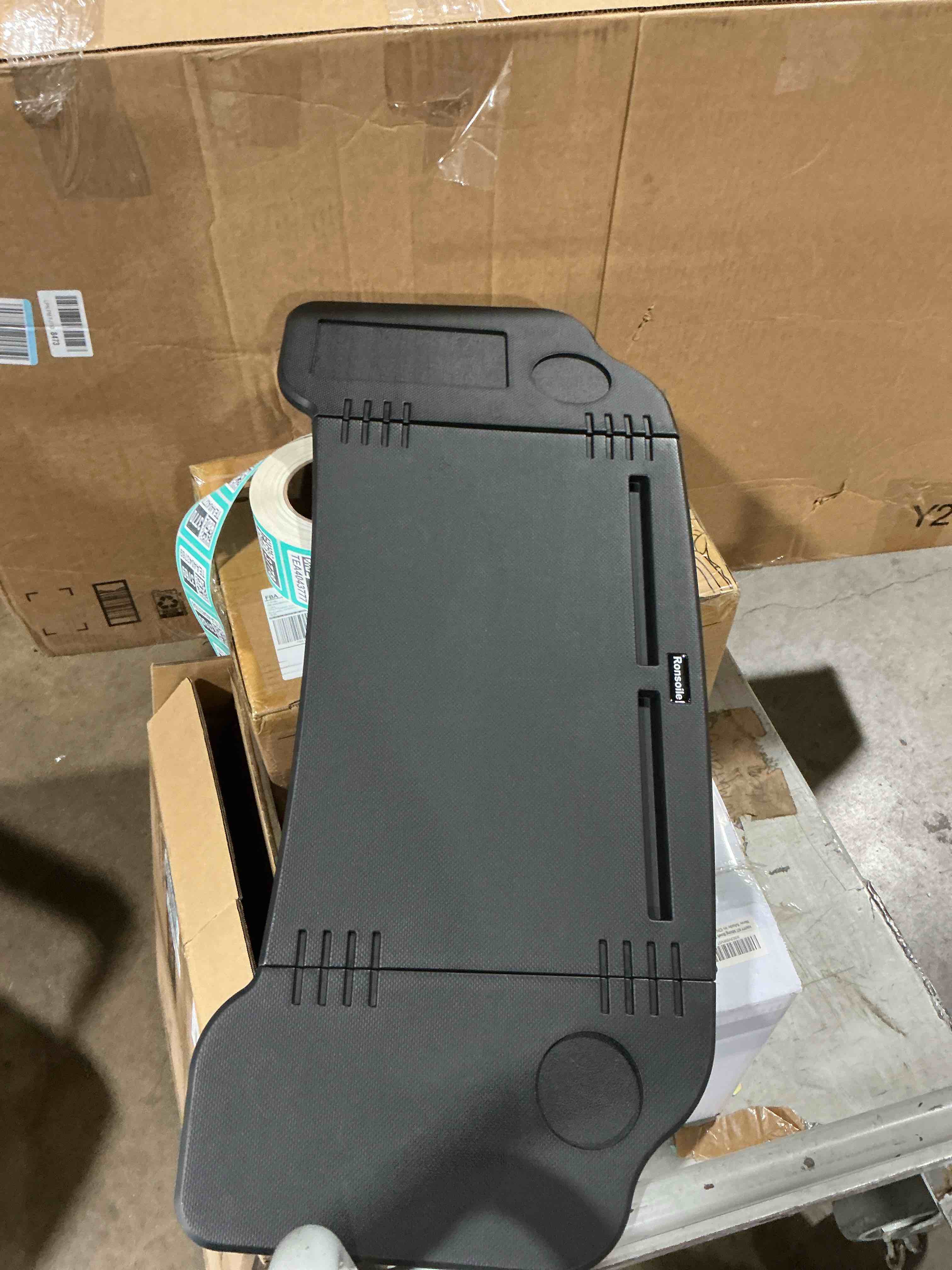 2 in 1 car desk steering wheel tray, foldable car table holder for laptop eating and traveling, upgraded design