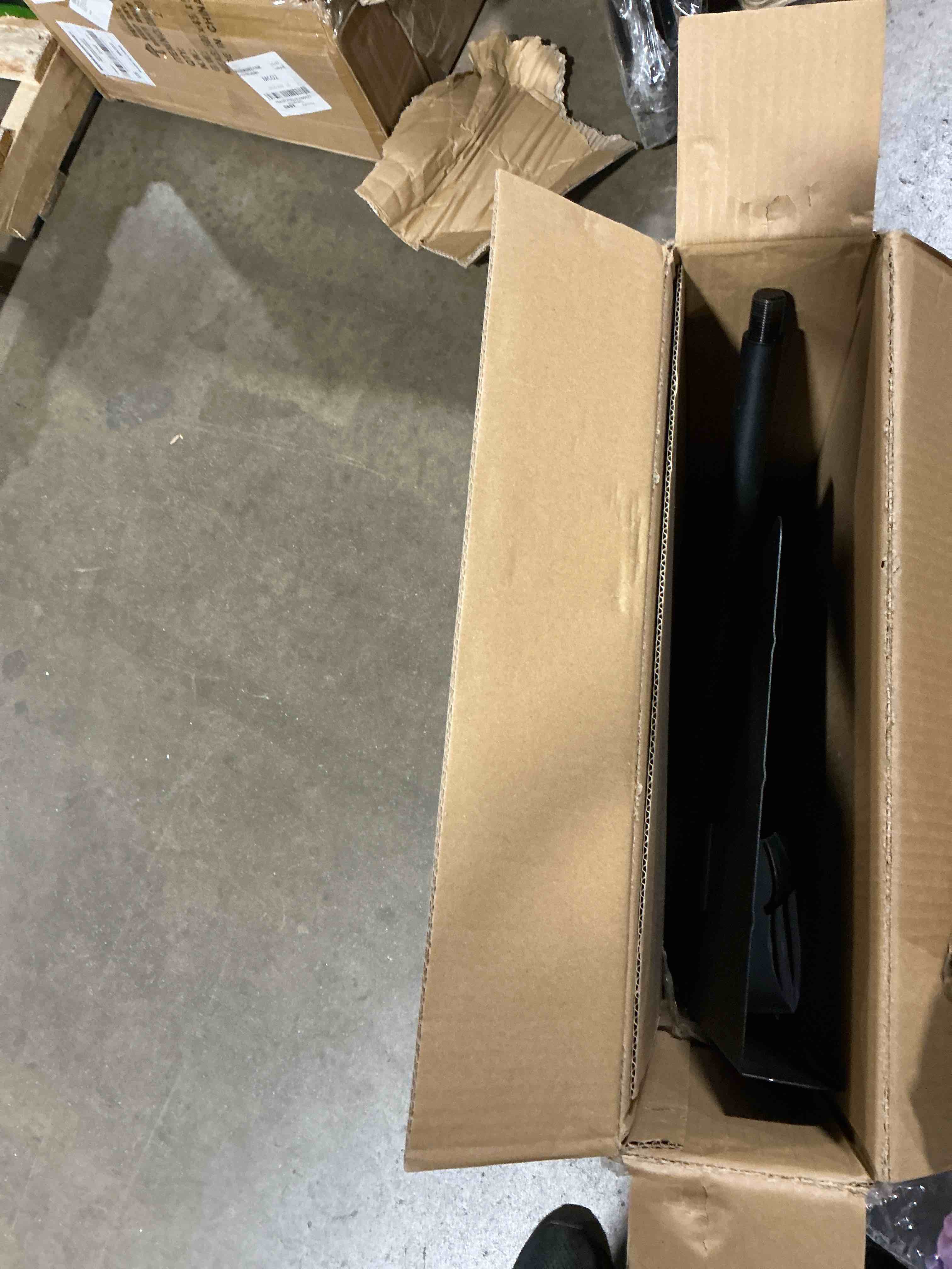 Amazon Basics Portable Height Adjustable Sheet Music Stand, Sturdy Metal, Black