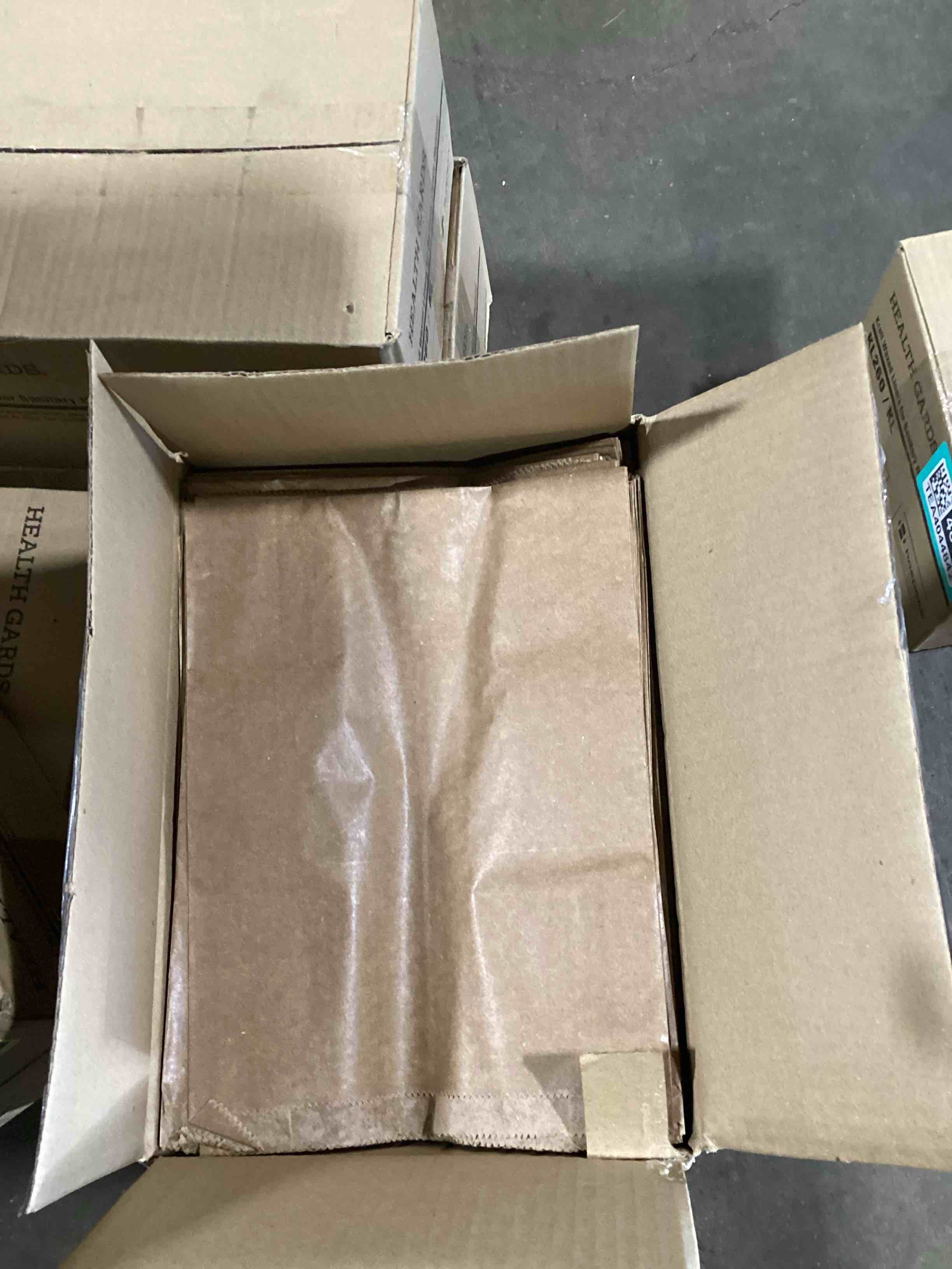 liner, wax kraft paper for sanitary receptacle, 500