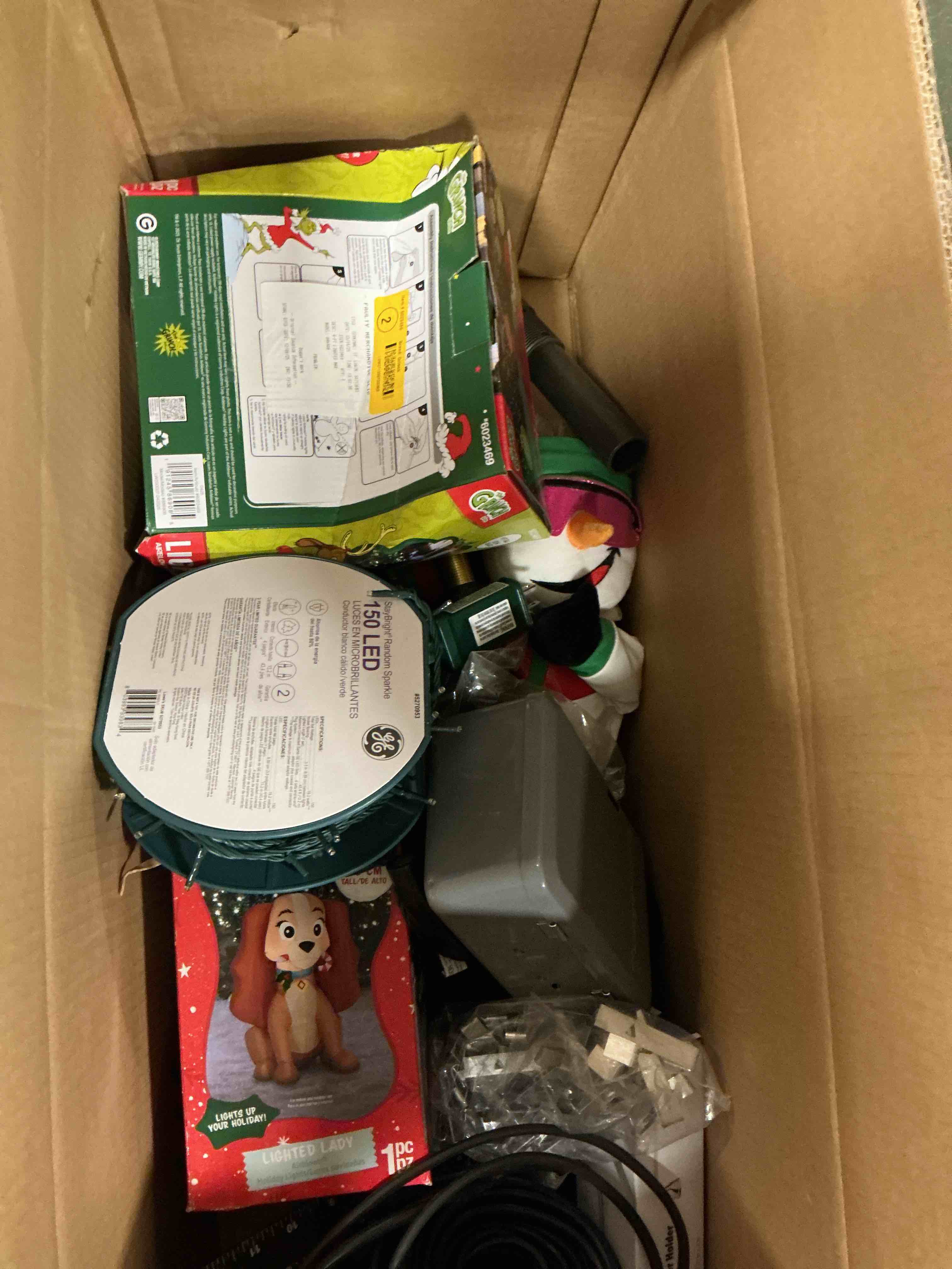 Condition photo showing As Is for Assorted Home Improvement Lot (Small Tools, Screw, Home Accessories, etc.)