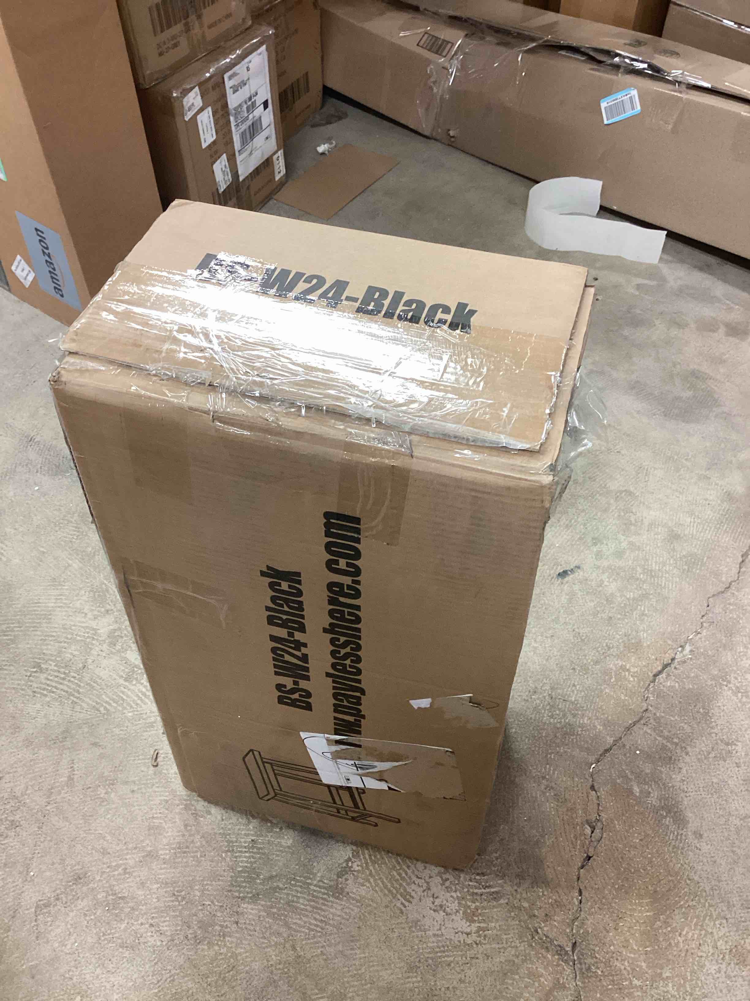 Condition photo showing New/Like New for PayLessHere Bar Stools Set of 2, Wooden Saddle Stools 24 Inch Heigh, Bar Chairs Seat with Footrests and Industrial, Kitchen Counter Stools for Restaurant, Bistro Bar and Home Dining 24 In Black