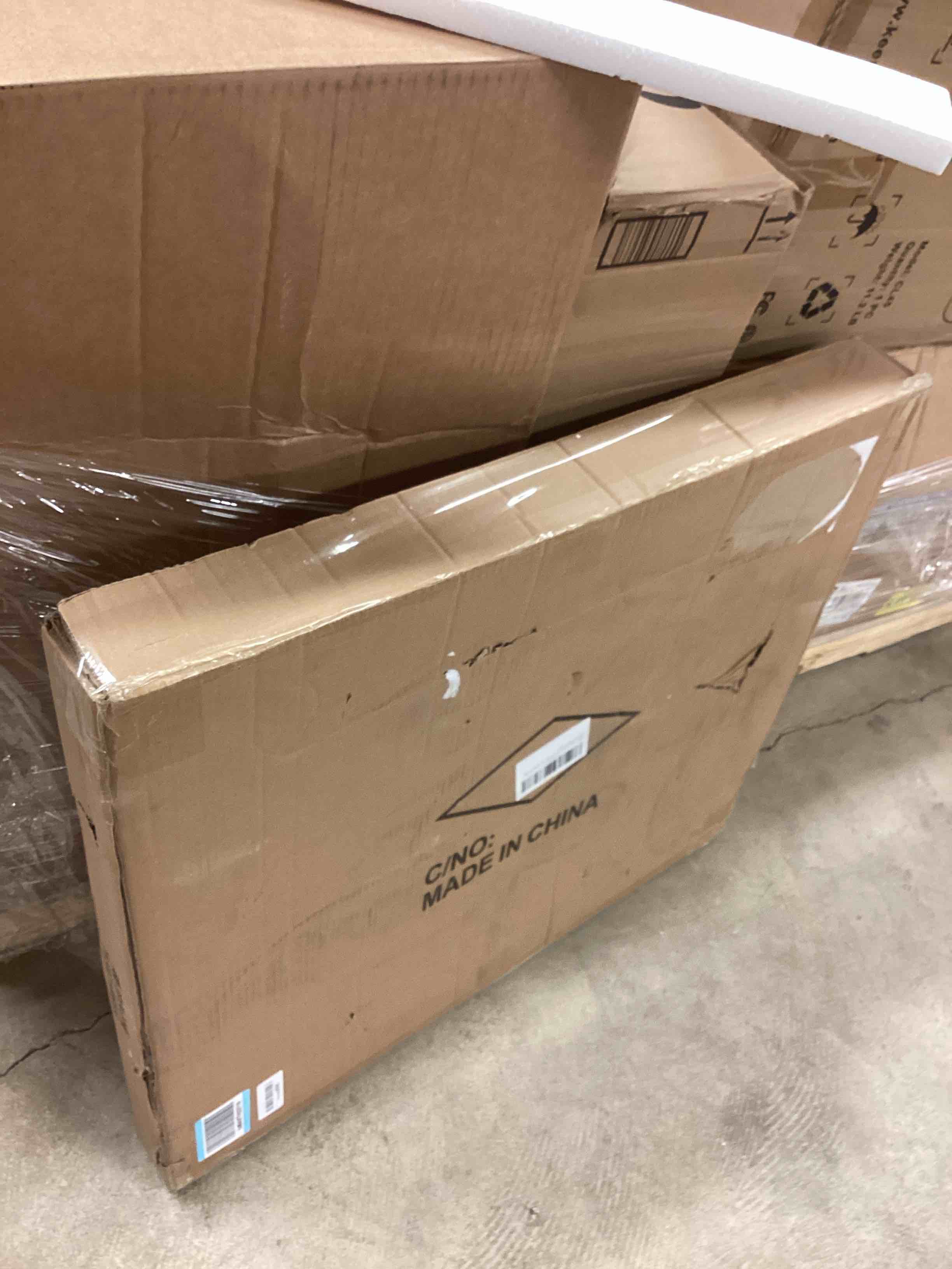 Condition photo showing New/Like New for Abtgt 20x24 Picture Frame Set of 3, Display Pictures 16x20 with Mat or 20x24 without Mat, Poster Frame for Wall Mounting Display, Black Black 20x24