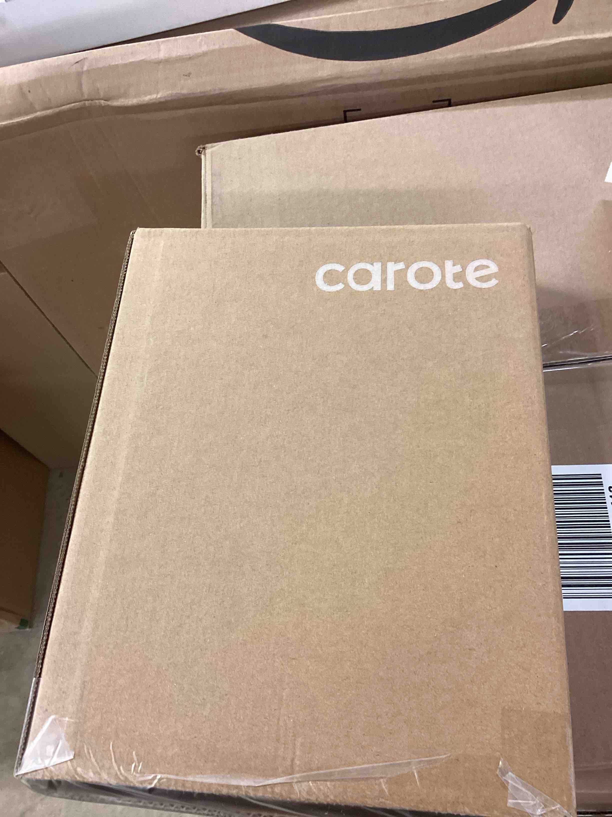 Condition photo showing Good Condition for CAROTE Nonstick Frying Pan Skillet,Non Stick Granite Fry Pan Egg Pan Omelet Pans, Stone Cookware Chef's Pan, PFOA Free,Induction Compatible(Classic Granite, 8-Inch) Black 8"