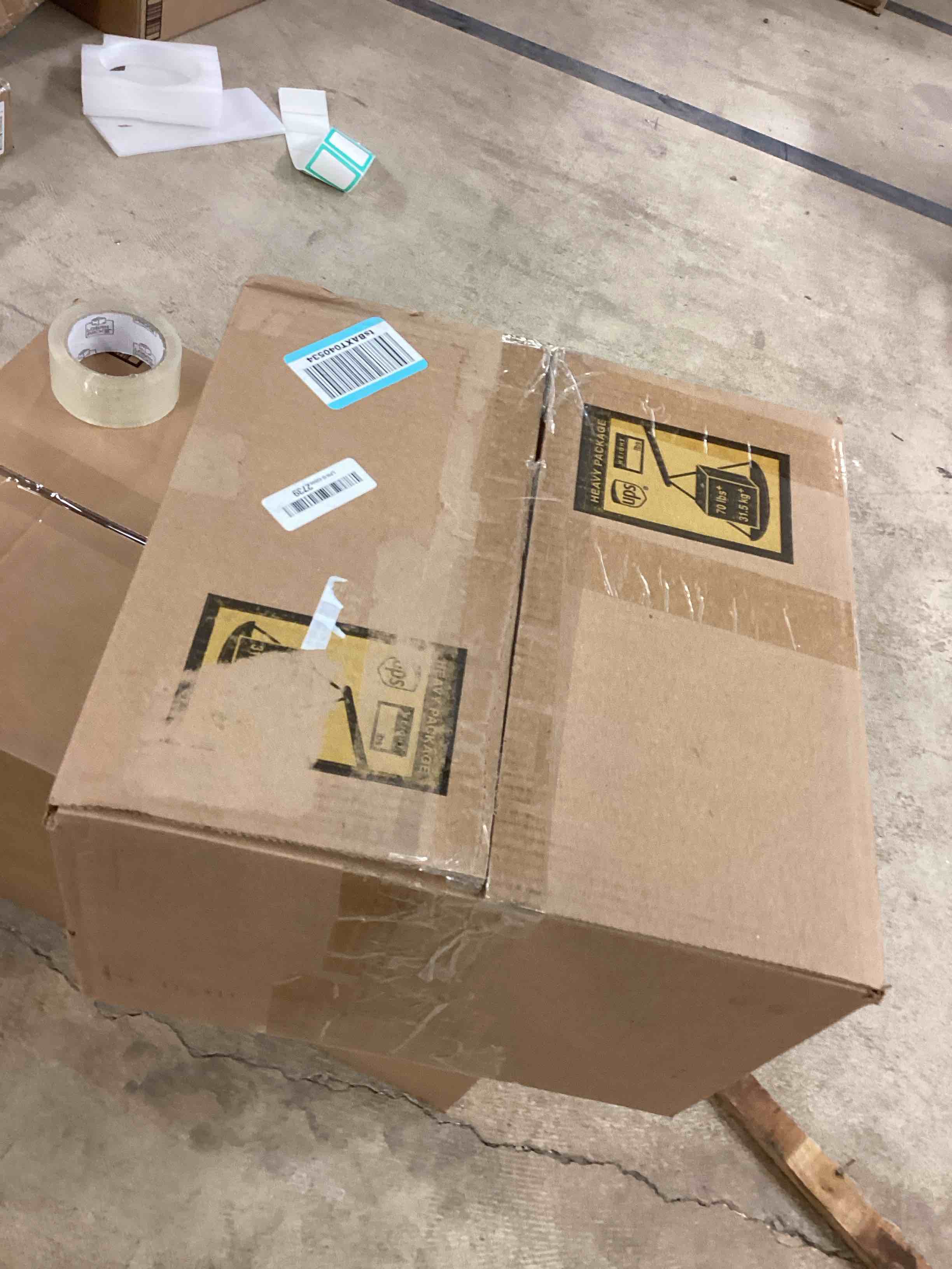 Condition photo showing New/Like New for Weighted Blanket for Adults - 15lbs 48"x72" Cooling Heavy Blanket for 120-160lbs with Premium Glass Beads - Soft Thick Big Blankets for All-Season Sleeping Comfort Breathable?Grey? 48” x 72“ 15lbs