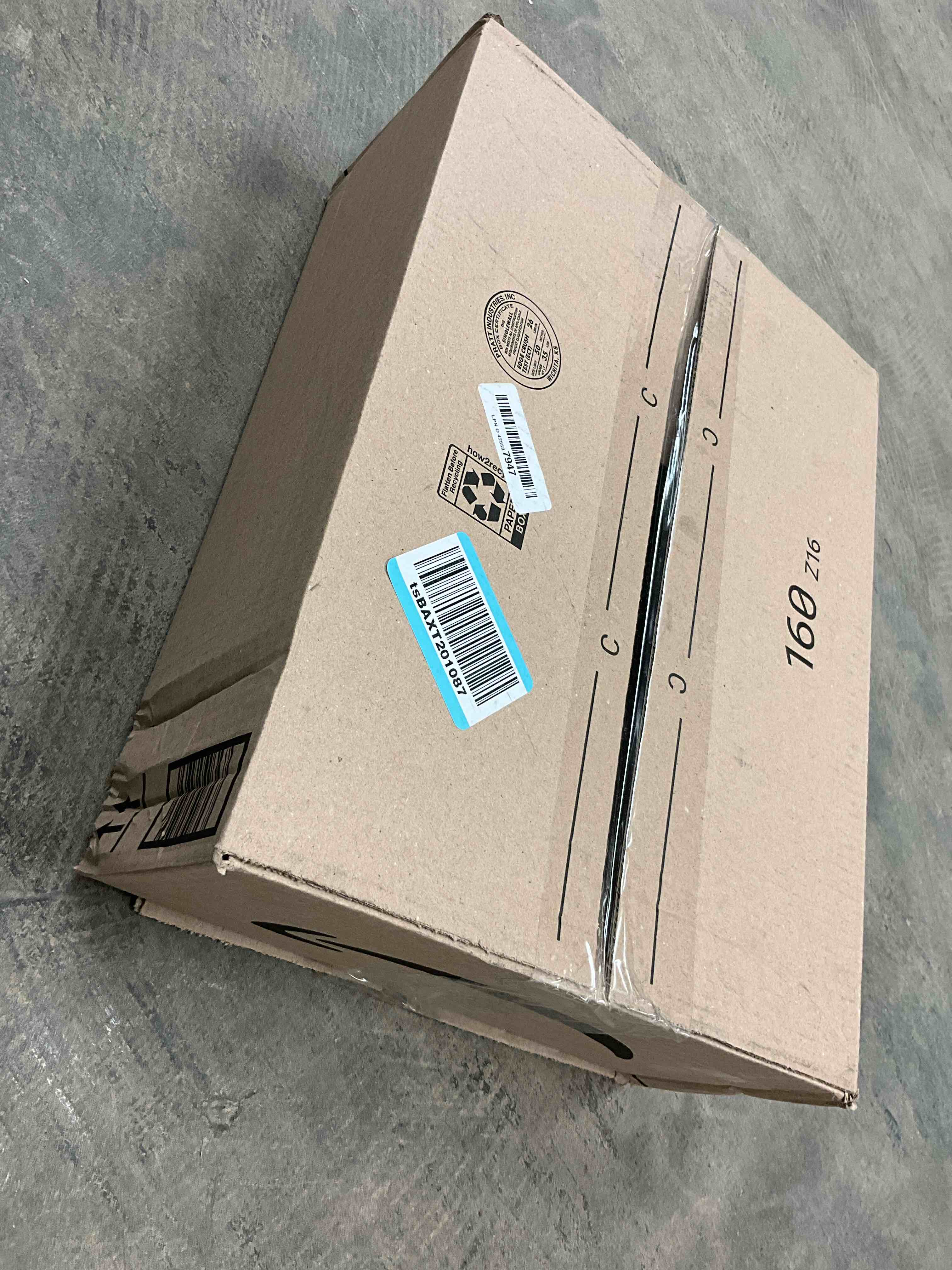 Condition photo showing New/Like New for DUCOO Pop Up Laundry Hamper, 14.6 x 14.6 x 22.5 in, Mesh, Foldable, White