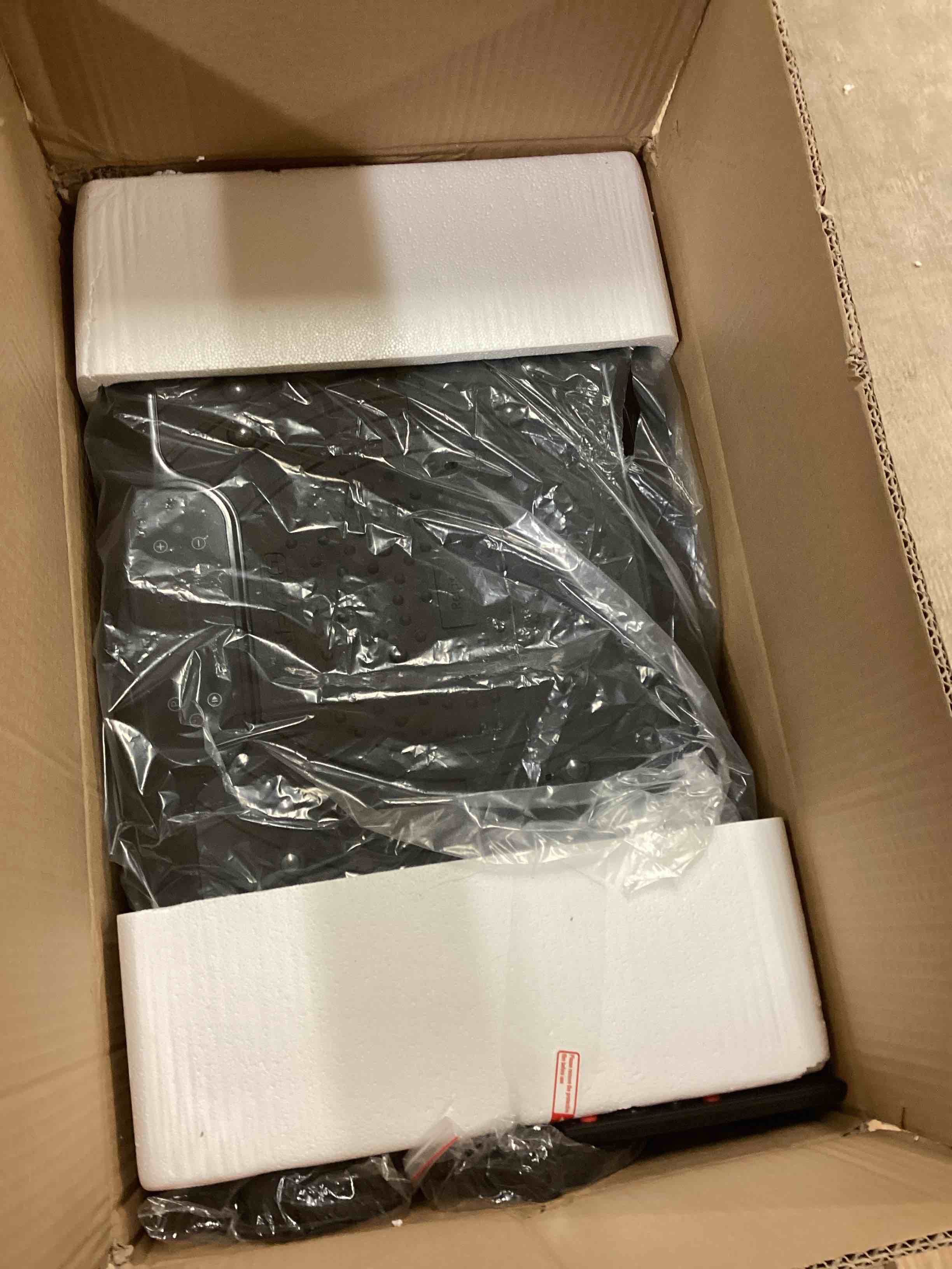 Condition photo showing Good Condition for Vibration Plate Exercise Machine 450 Lbs Capacity,Vibrating Plate for Lymphatic Drainage,Power Shake Plate 199 Speeds for Weight Loss,Full Body Vibration Platform Machines for Women Men