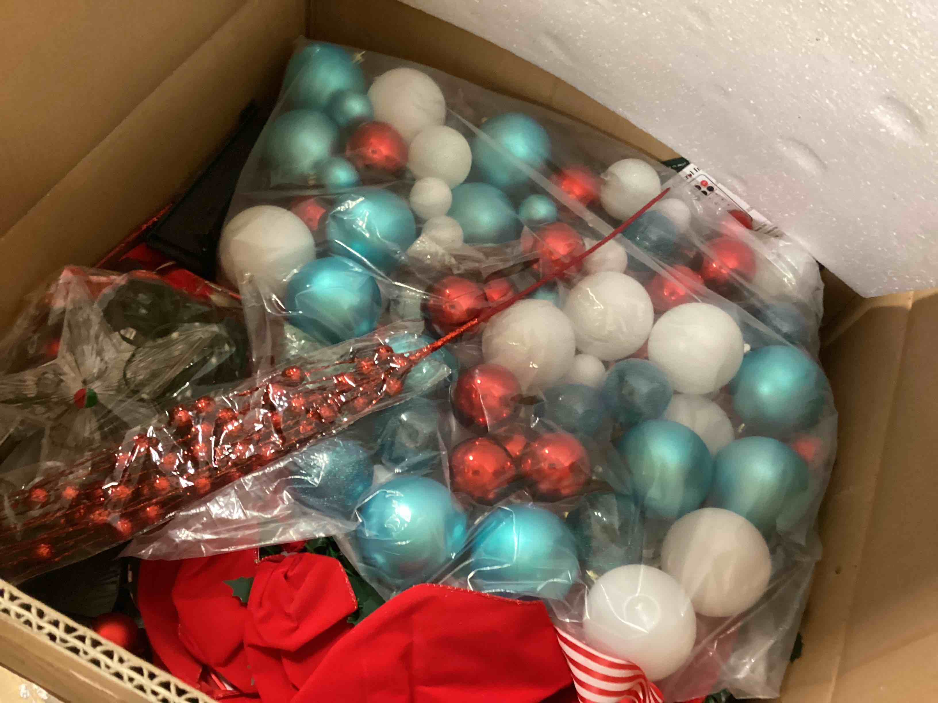 Condition photo showing New/Like New for Dolicer 6FT Pop Up Artificial Christmas Tree with Lights & Remote, Collapsible Easy Christmas Tree with 200 Warm White & Colorful LED Lights, Foldable Xmas Tree for Small Space