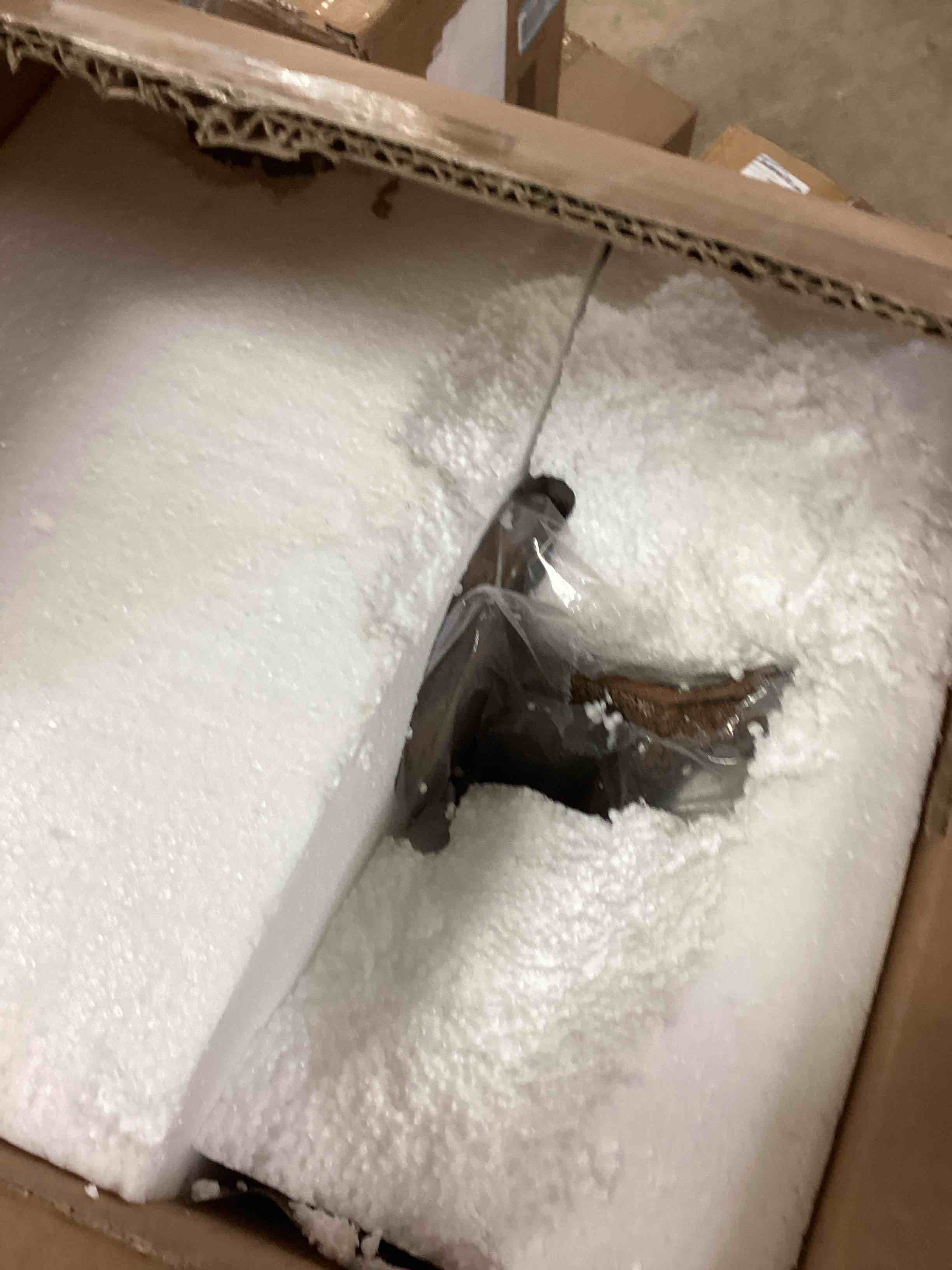 Condition photo showing Good Condition for SPI Home Pinecone Mantlepiece Aluminum Candelabra, Rustic Aluminum, 8" x 29" x 10"