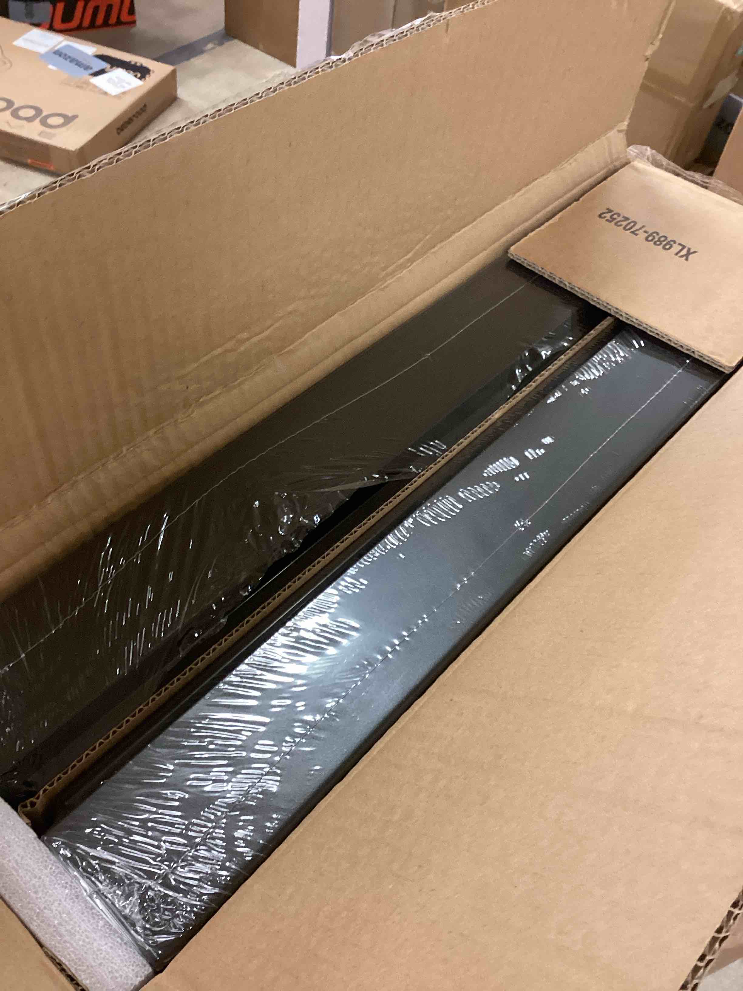 Condition photo showing New/Like New for 2Pack Expandable Pull Out Cabinet Organizer 21"Deep with Raising Pad for Framed Cabinets, Upgrade 3 Slide Rails Slide Out Drawers, Roll Out Shelves Adhesive,Adjustable Width 12.05"-20.4"Black Black 21"D x 12.05"-20.4"W(2Pack)