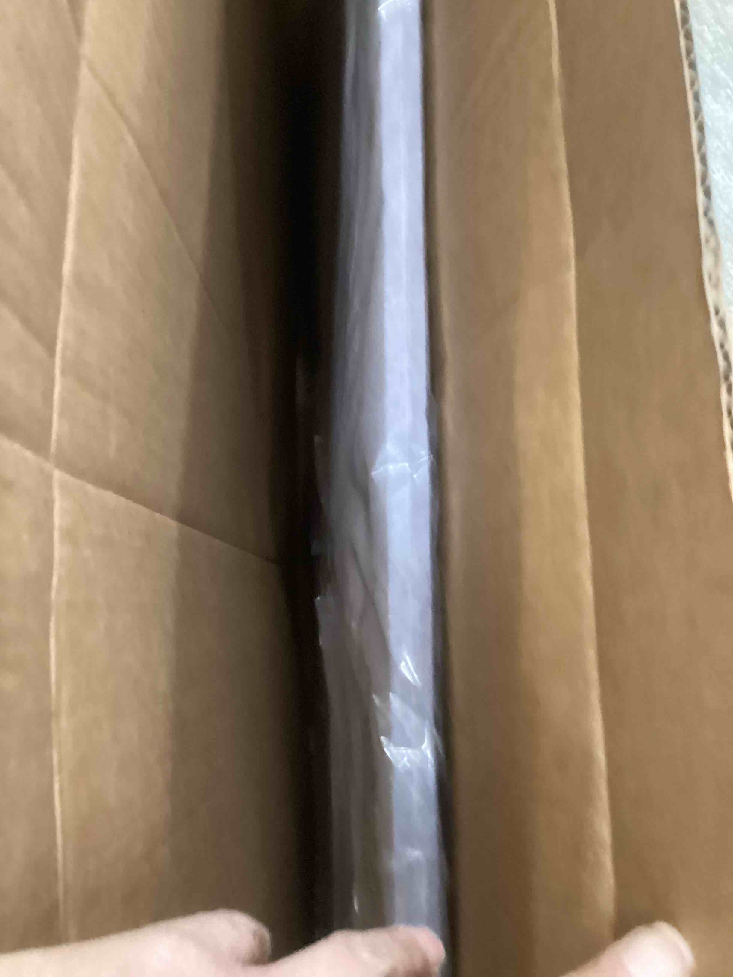 Condition photo showing New/Like New for Large Bulletin Board - 48 x 36 Inches, Decorative Felt Pin Board for Wall - 4' x 3' Foldable Photo Display Board with Self-Adhesive Tape, Includes 20 Push Pins - Light Gray Light Gray 48×36 inches