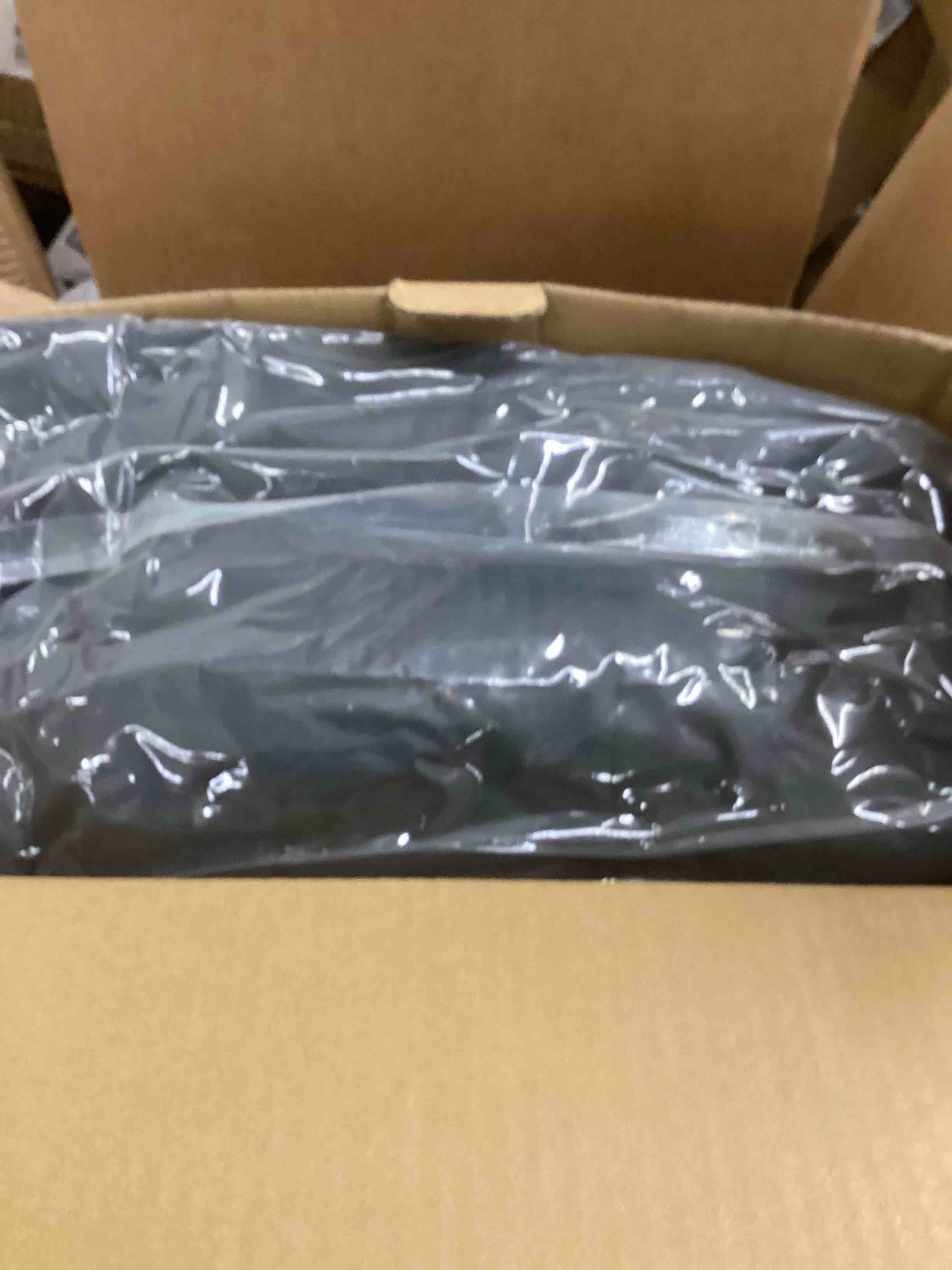 Condition photo showing New/Like New for Garage Door Insulation Kit, Garage Insulated Door Curtain, Garage Screen for Winter, Weatherproof, Windproof, Soundproof(16 * 8Ft) 16*8FT Black