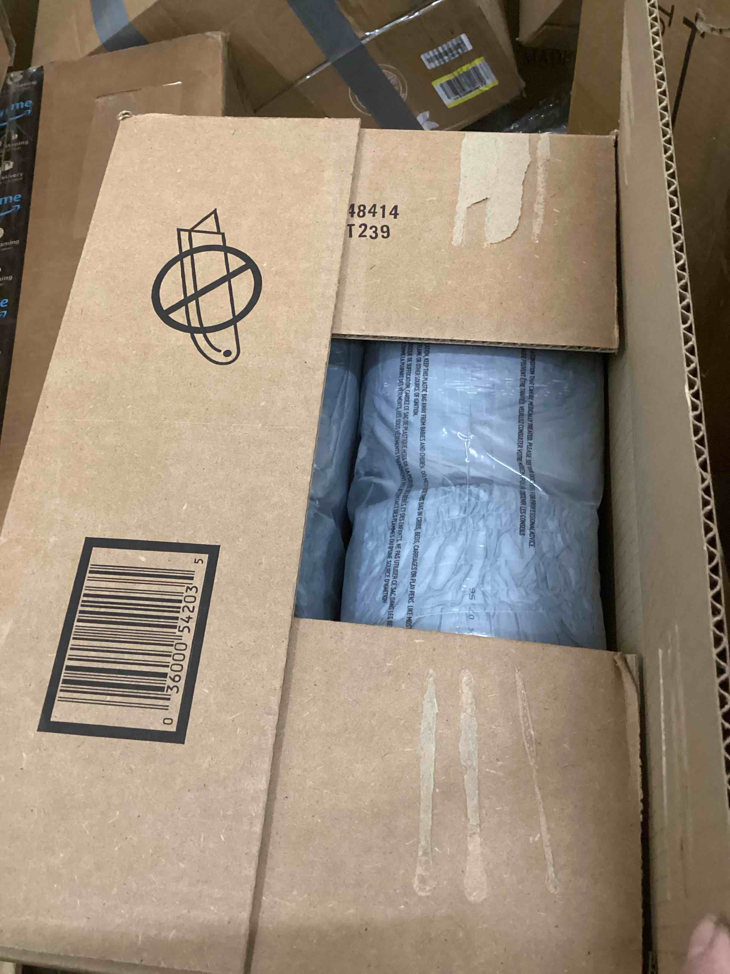 Condition photo showing New/Like New for Depend Fresh Protection Adult Diapers, Incontinence Underwear for Men, Disposable, Maximum, Large, Grey, 72 Count (2 Packs of 36), Packaging May Vary Large 72