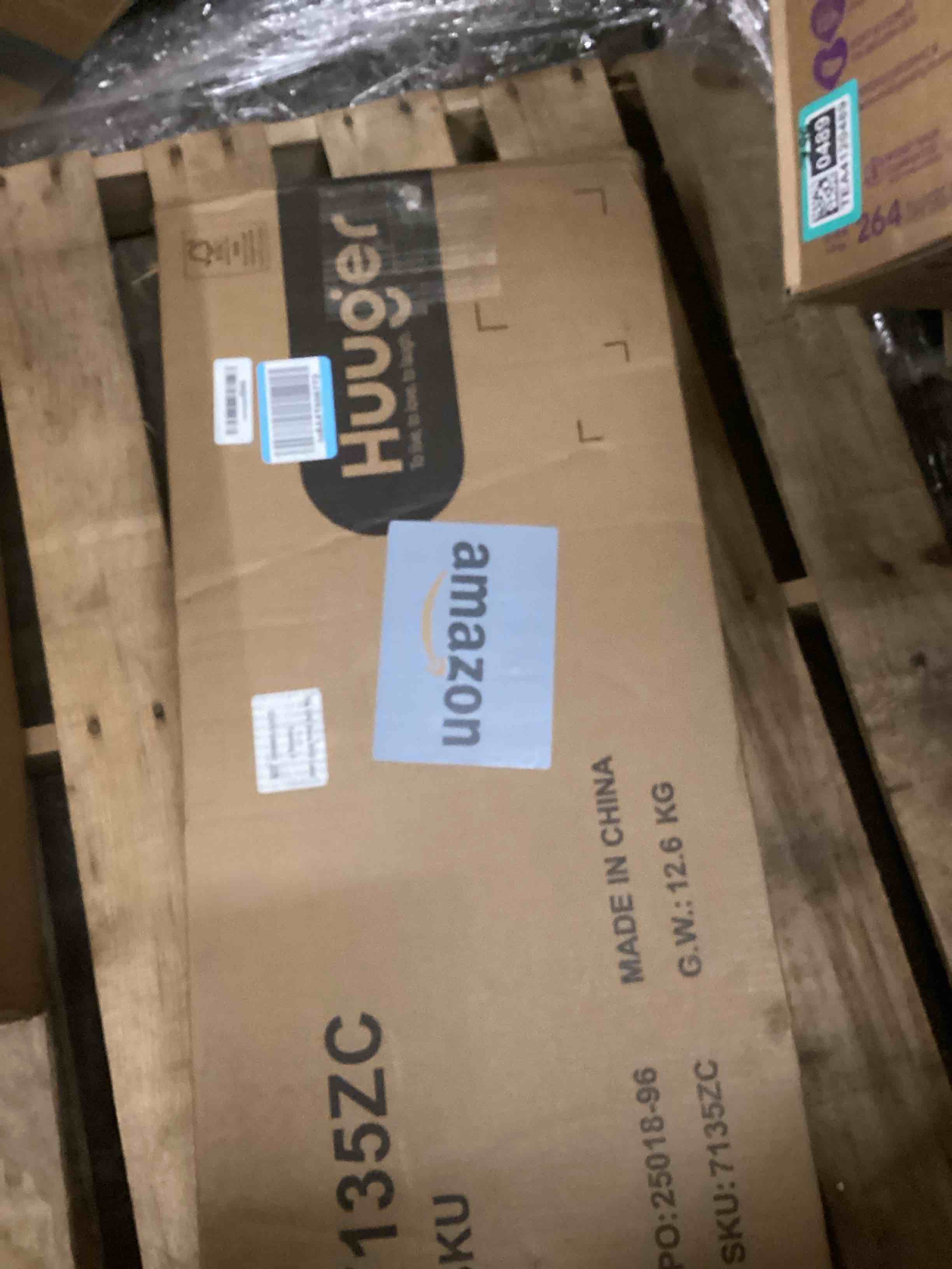 Condition photo showing Good Condition for Huuger Narrow Sofa Table with 2 Power Outlets, 86.6-110.2 Inch Adjustable Length, Behind The Couch Table with USB-C Port, Long Entryway Console Table, Anti-tip Kit, for Living Room, Rustic Brown Rustic Brown 86.6“-110.2”W x 29.5H“