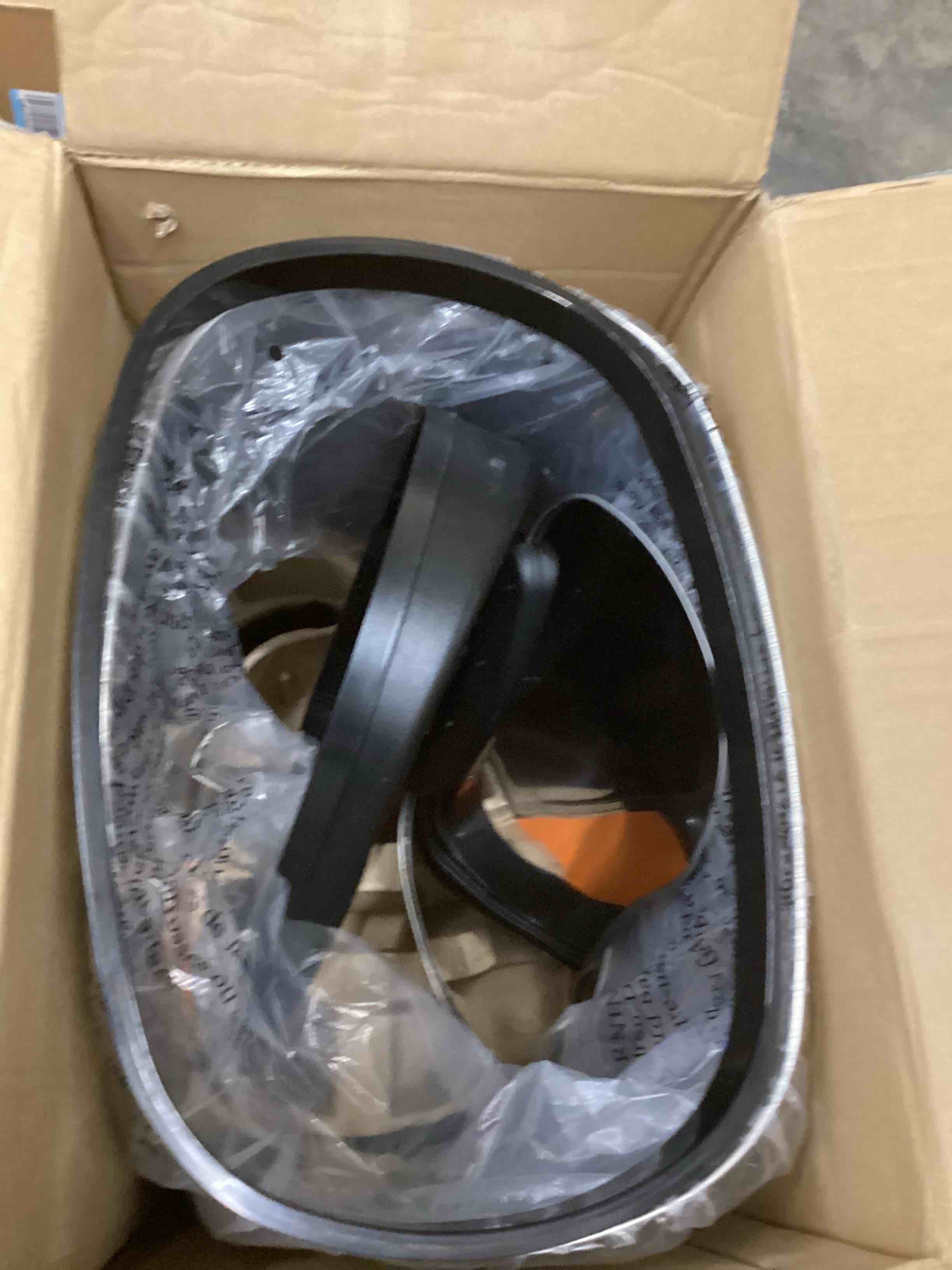 Condition photo showing New/Like New for Ninestars DZT-50-25 Motion Sensor Trash Can, Large, Silver