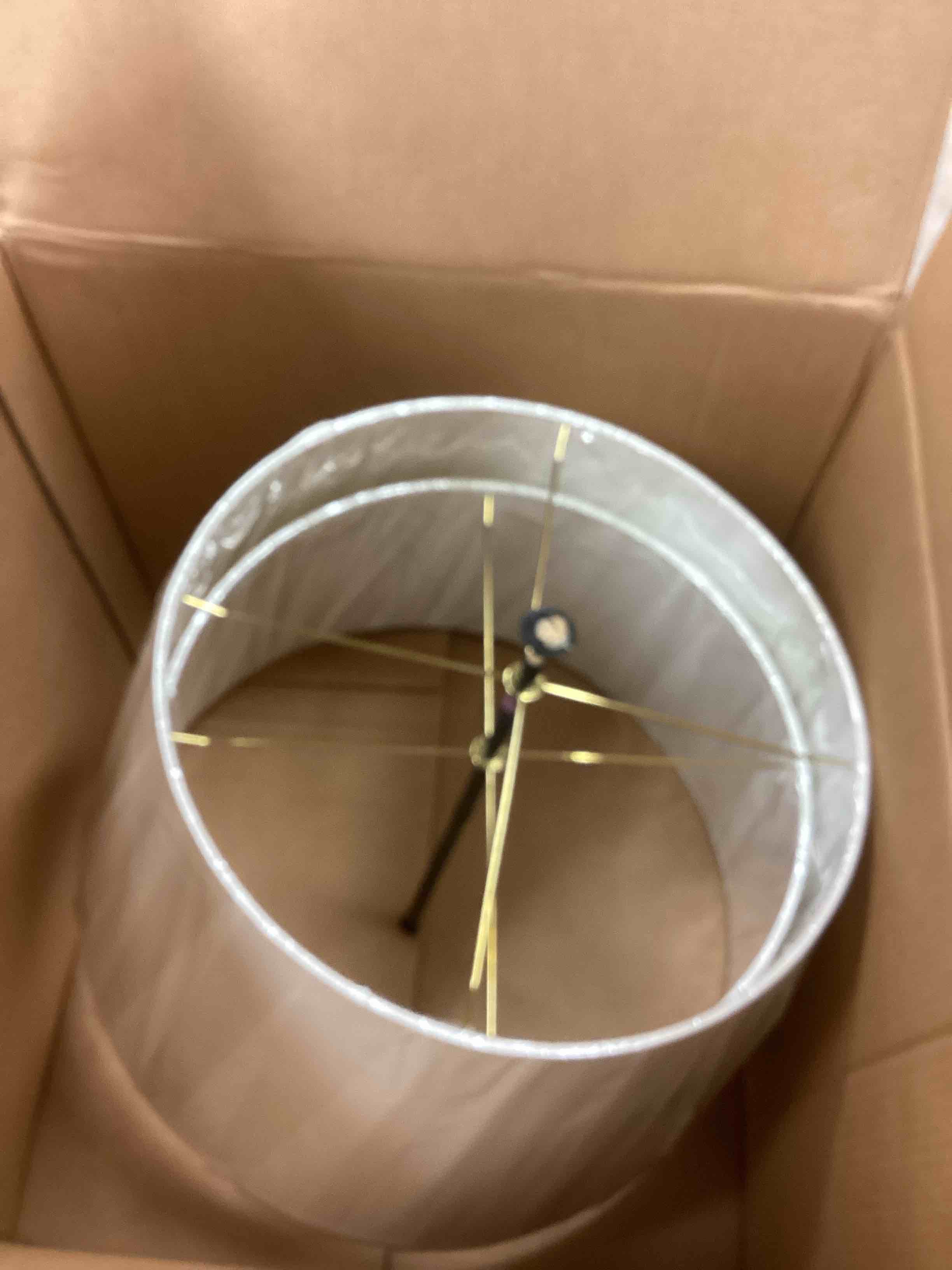 Condition photo showing New/Like New for casablanca lamp shade set of 2