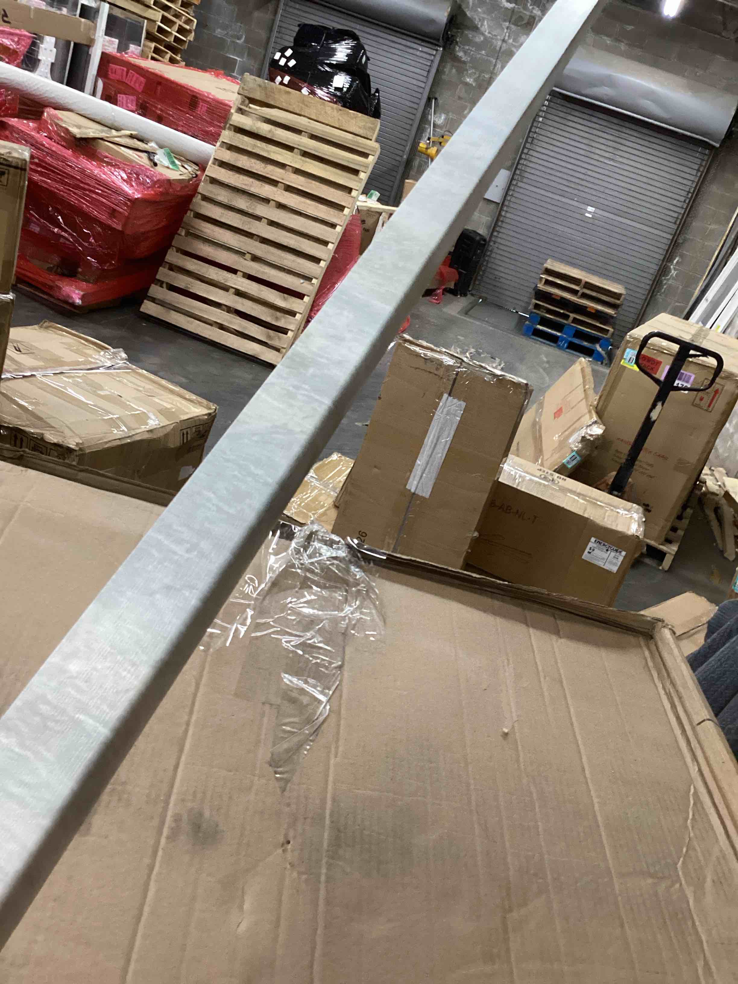 Condition photo showing Good Condition for DuraDecor Polished Pro Perfect Pewter 1 in. T x 2 in. W x 94 in. L Stair Nose Molding