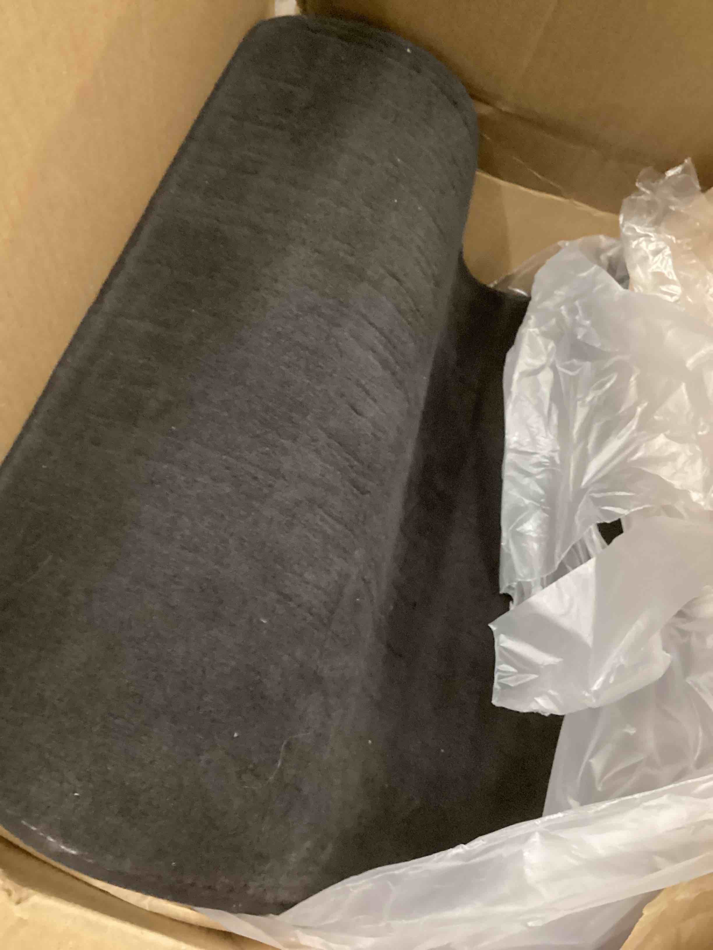 Condition photo showing As Is for GXARTS 4 PCS Both Front & Rear Floor Mats Carpet Black Velour Compatible with BMW 3-Series F30 2012 2013 2014 2015 2016 2017 2018 2019 Anti- Slip