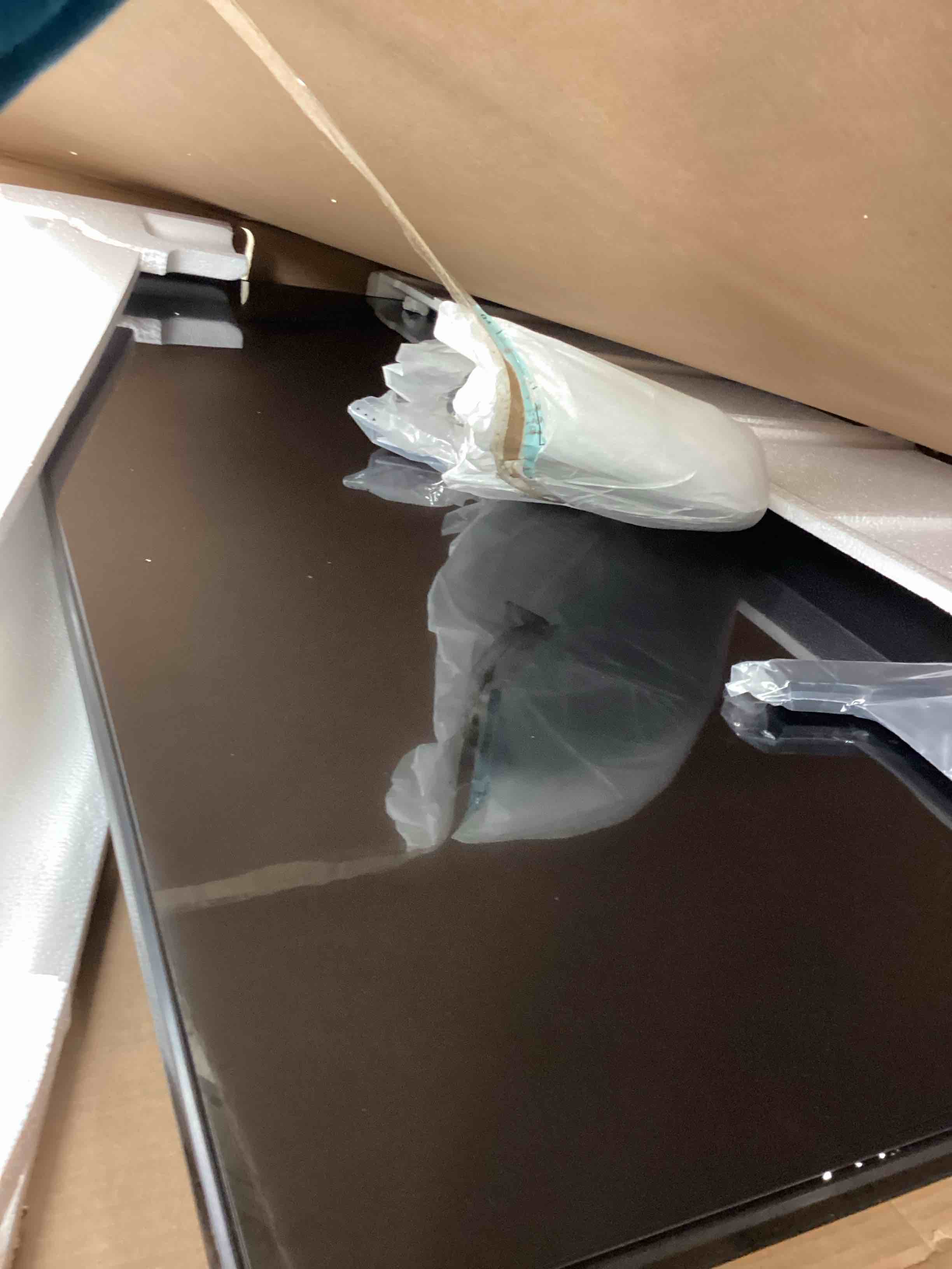 Condition photo showing As Is for Samsung 55-Inch Class QLED Q7F Series Samsung Vision AI Smart TV (2025 Model, 55Q7F) Quantum HDR, Object Tracking Sound Lite, Q4 AI Gen1 Processor, 4K upscaling, Gaming Hub, Alexa Built-in