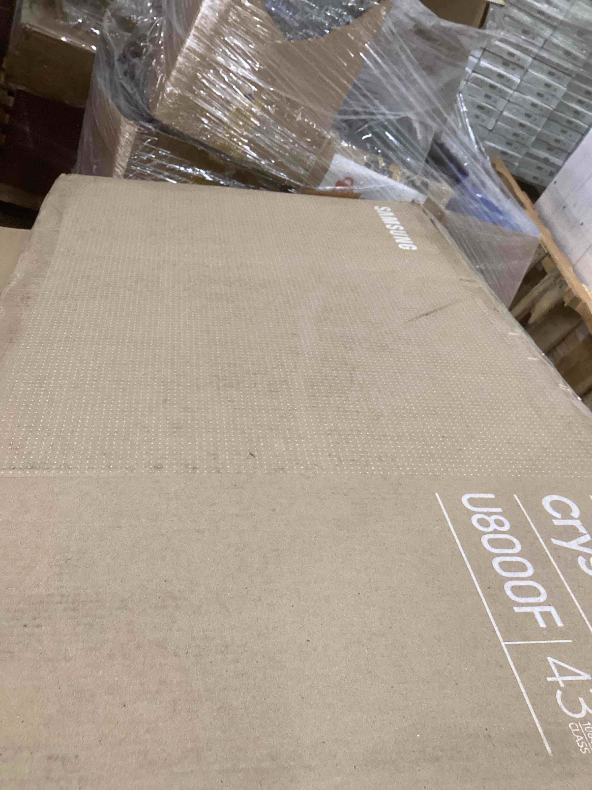 Condition photo showing As Is for Samsung 43-Inch Class Crystal UHD U8000F 4K Smart TV (2025 Model) Endless Free Content, Crystal Processor 4K, MetalStream Design, Knox Security, Alexa Built-in 43-Inch TV Only