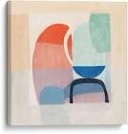 canvas lab | multiform il by victoria borges | 35 x 35 in | canvas print wall art | abstract, contemporary | wall decor for bedroom, living room or office