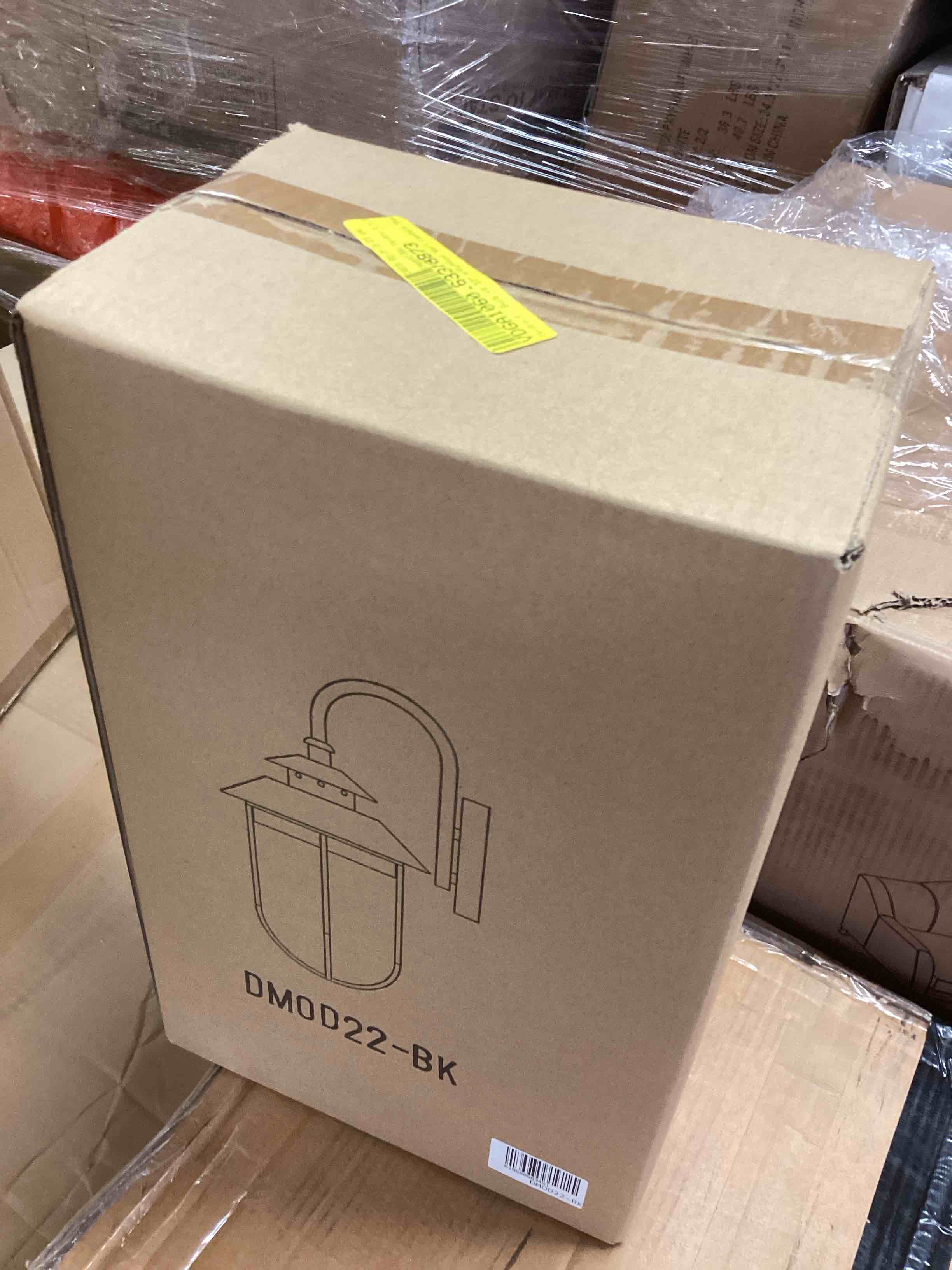 Condition photo showing New/Like New for Isidro 14.37   H Glass Outdoor Wall Lantern