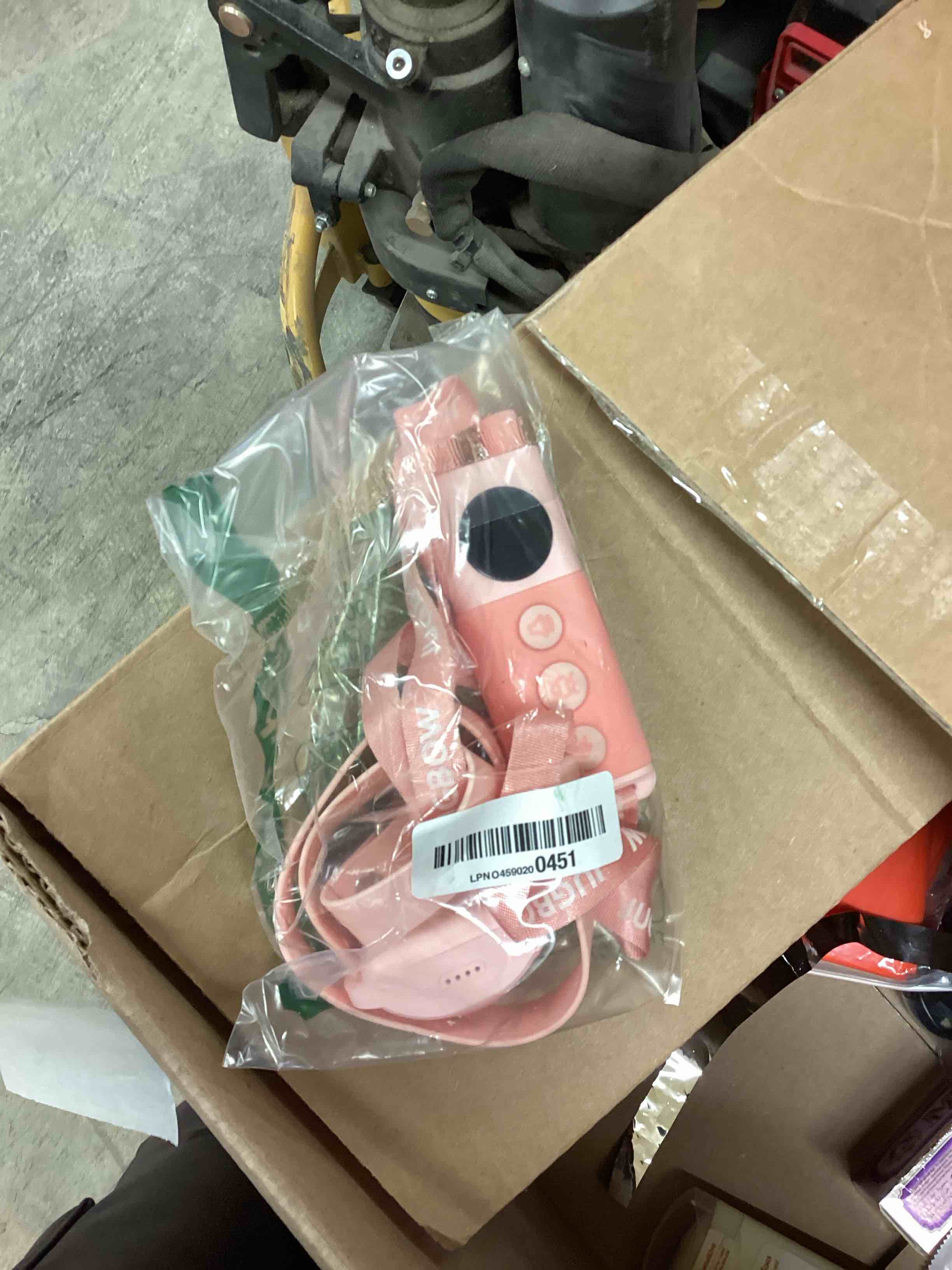Condition photo showing New/Like New for Jugbow Shock Collar for Dogs - 4200FT Remote Training Collar for 15-120lbs Small Medium Large Dog, LED Light & Waterproof Electric Collars with 3 Training Mode for All Breeds (Pink)