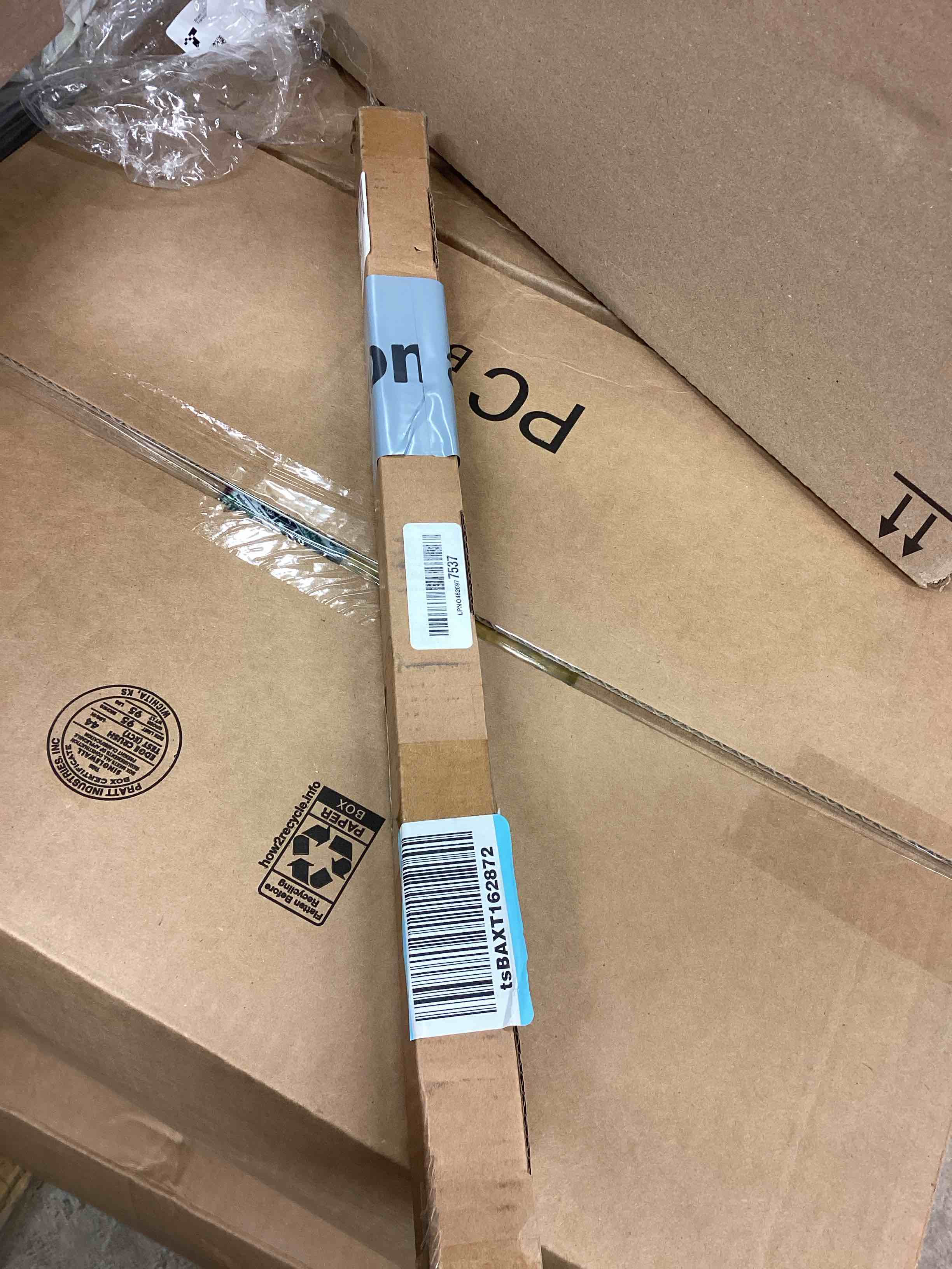 Condition photo showing New/Like New for 24-Inch Ceiling Fan Downrod with Extension Cord, 2-Foot Gold Ceiling Fan Extension Rod, 1-Inch OD, Ceiling Downrod for Various Fans (Gold, Unthreaded) 24in Gold