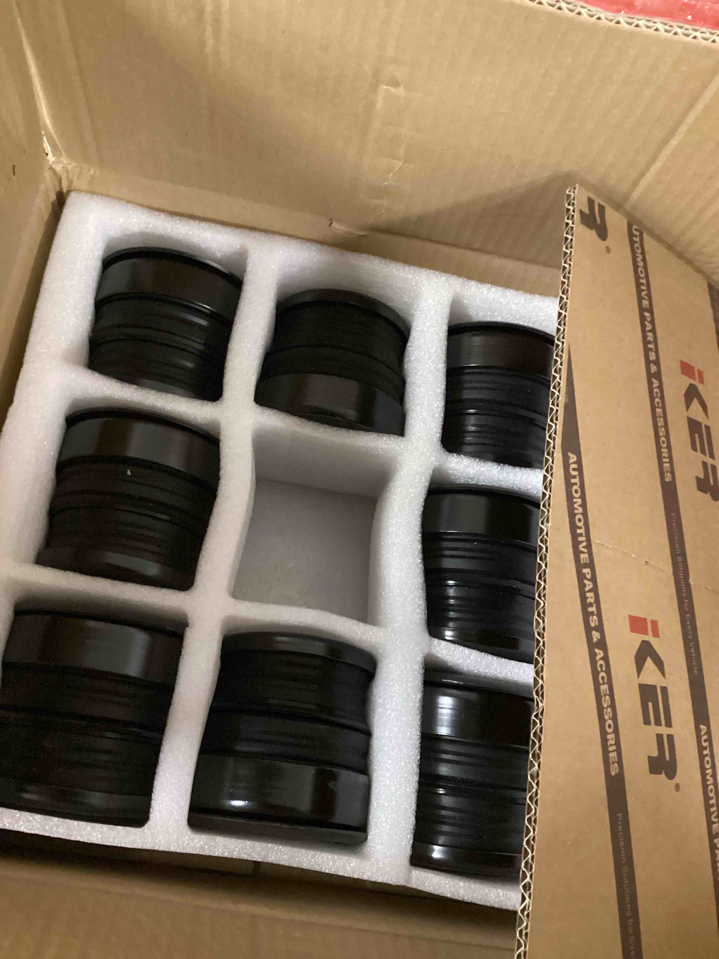 Condition photo showing Good Condition for Silicone Body Mount Bushings Bolt Kit Compatible with Ford F250 F350 2008-2016 Crew Cab 2WD 4WD Durable Cab Bushings Reduce Noise,Improve Ride Comfort(Black)