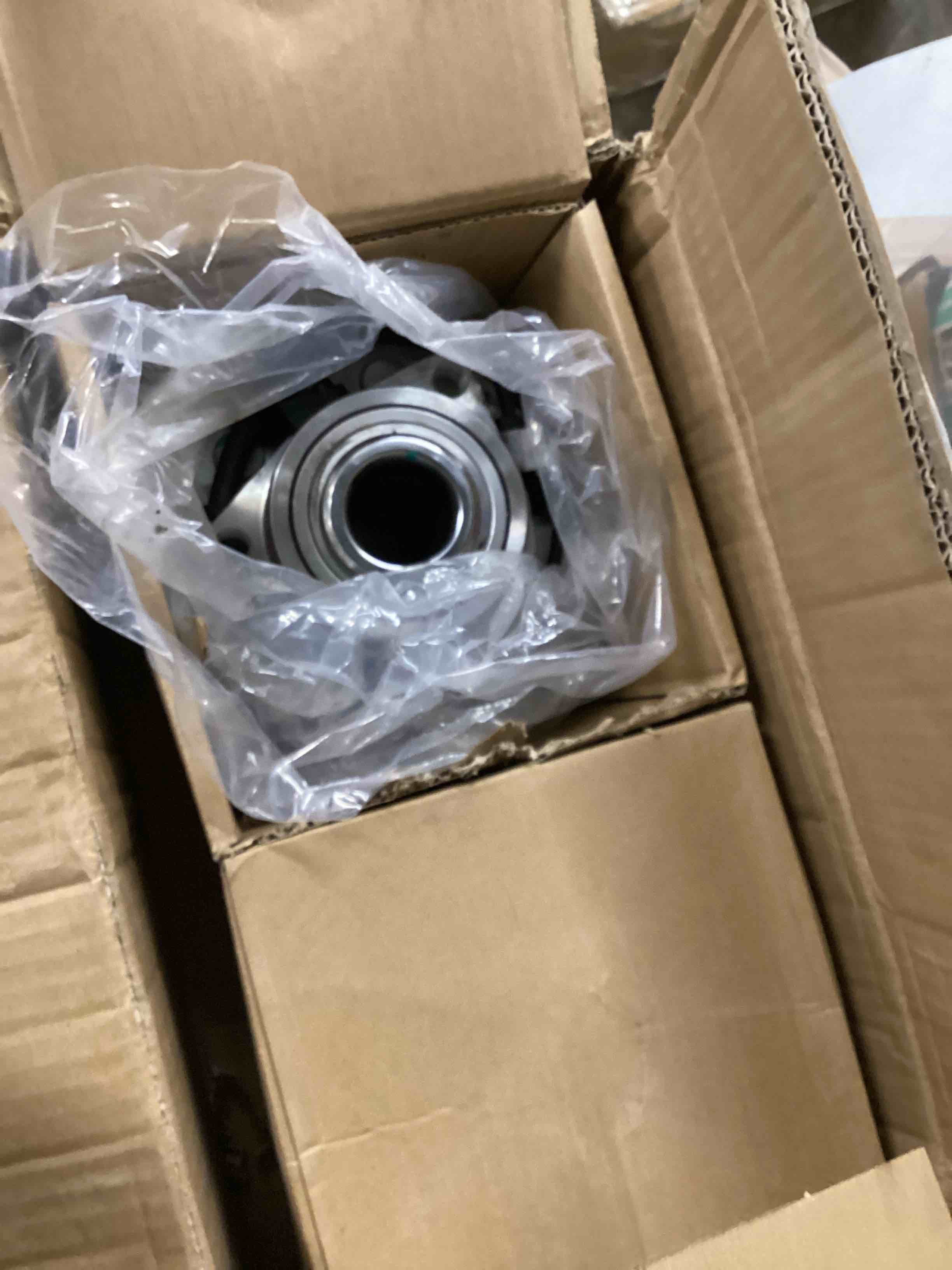 Condition photo showing As Is for Front 4WD/AWD Wheel Hub and Bearing Assembly for 4x4 Chevy Silverado Tahoe Avalanche Suburban Express 1500 GMC Sierra Yukon Savana Cadillac Escalade Wheel Hub Bearing with ABS & 6-Lug 515036 2 Pack