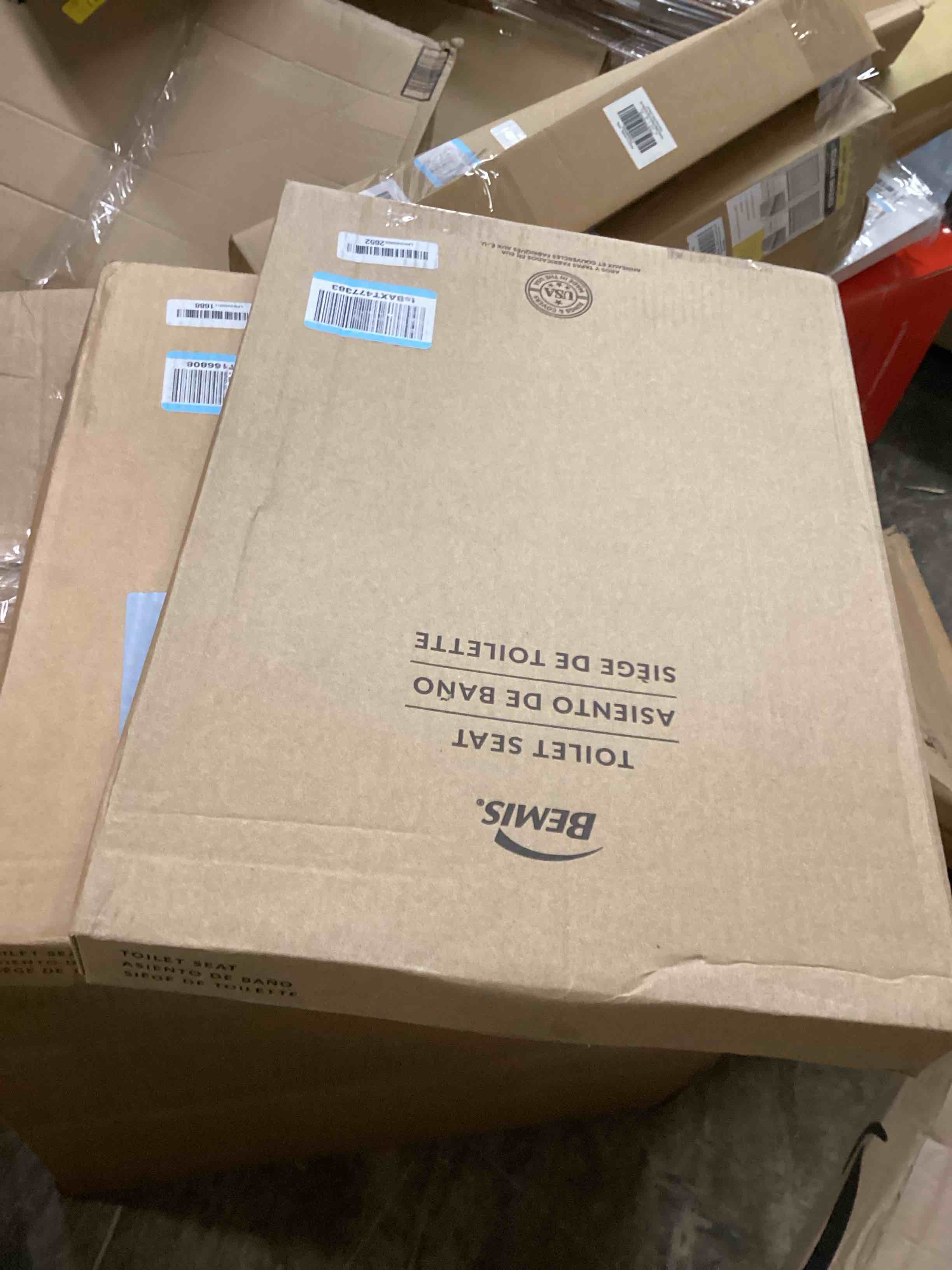 Condition photo showing As Is for Assorted Toilet Seats 