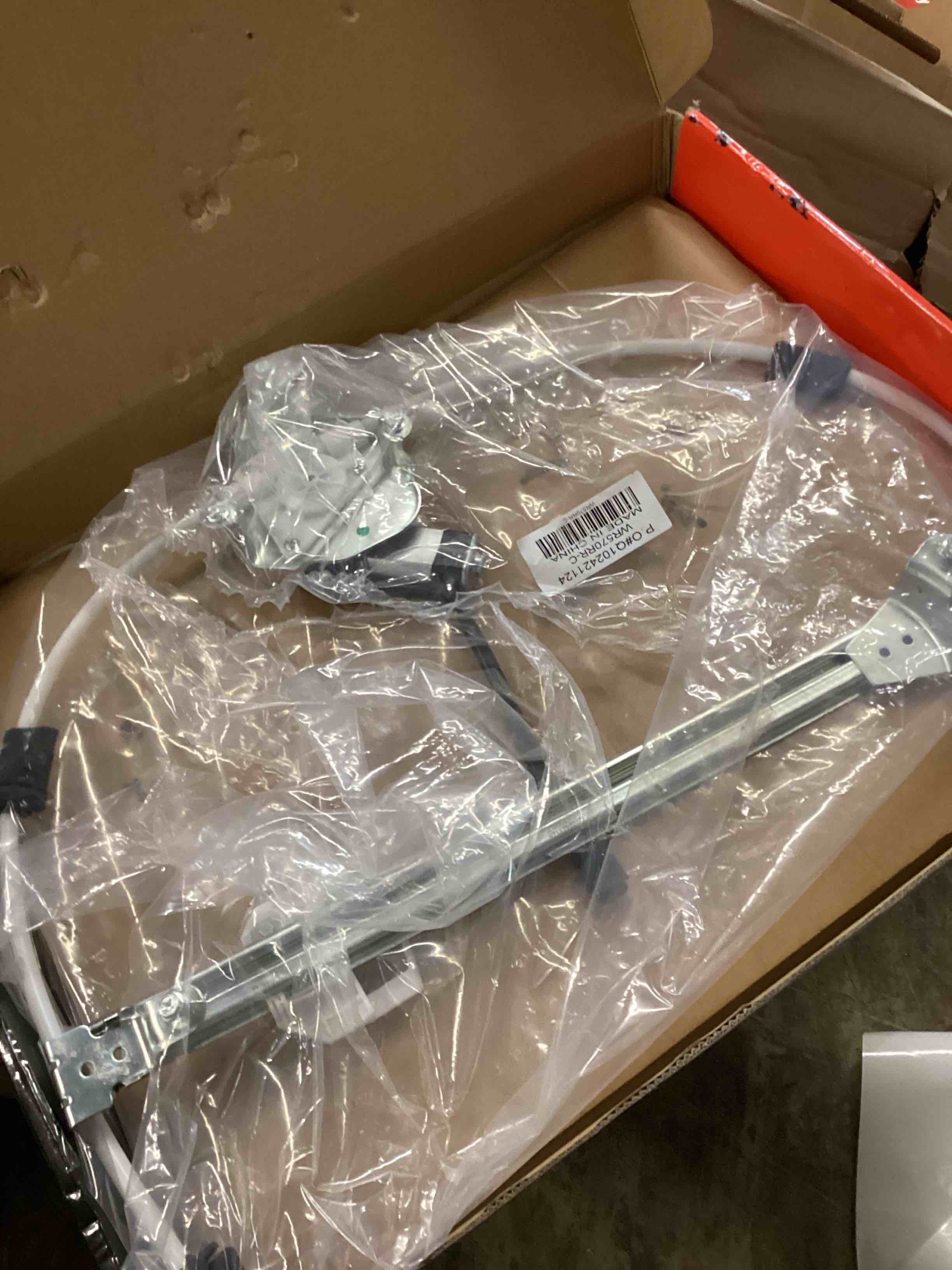 Condition photo showing As Is for A-Premium Electric Power Window Regulator with Motor Compatible with Acura TSX 2004-2005, Rear Right Passenger Side